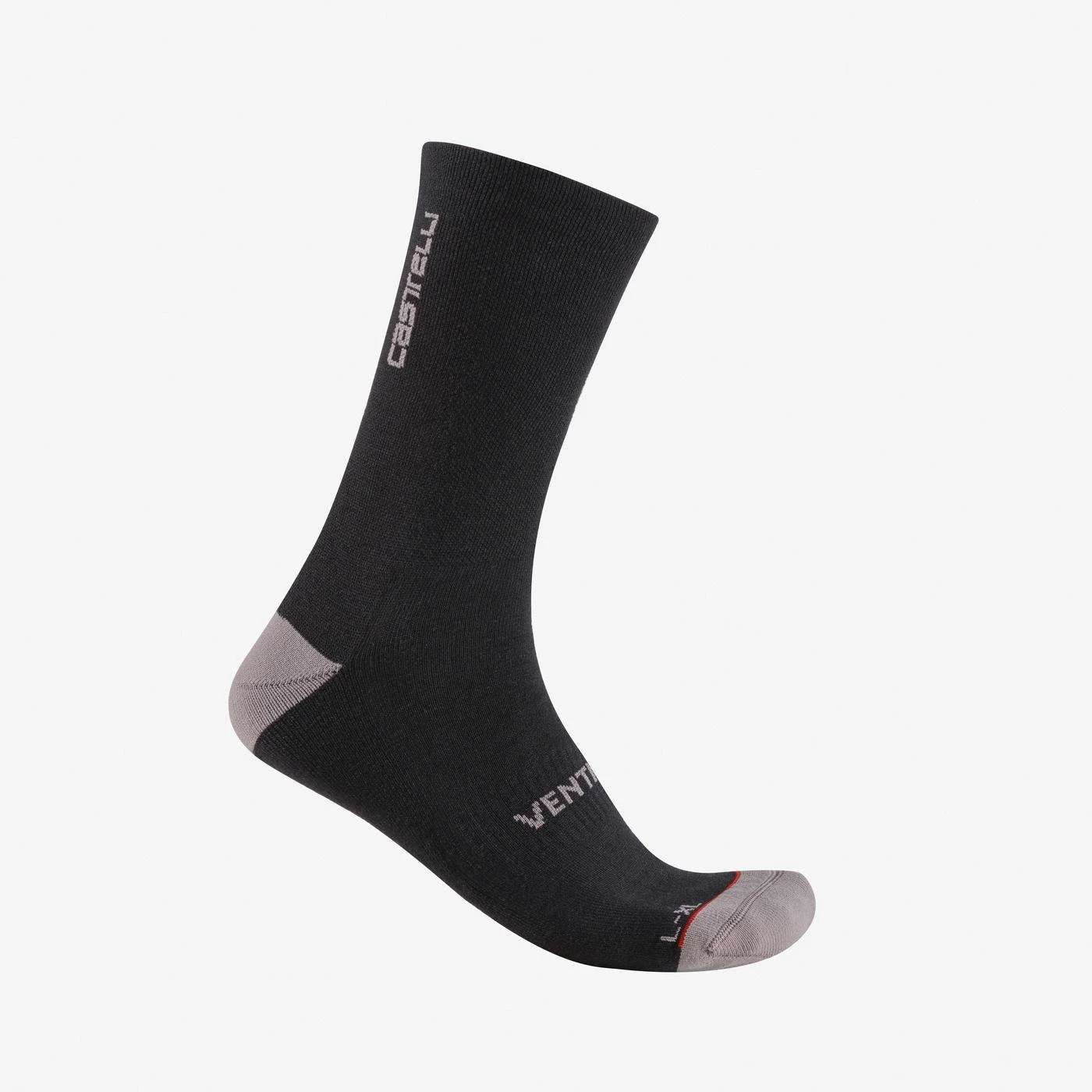 1. Sosete Castelli Venti Soft Merino Negre S/M 35-39
