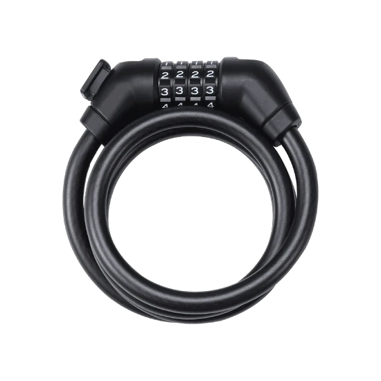 1. Antifurt BBB CodeGuard Cable 15mm x 1200mm negru