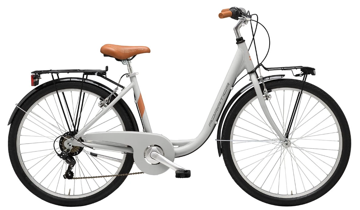 1. Bicicleta Adriatica Cigno 26 Alu 6V Gri