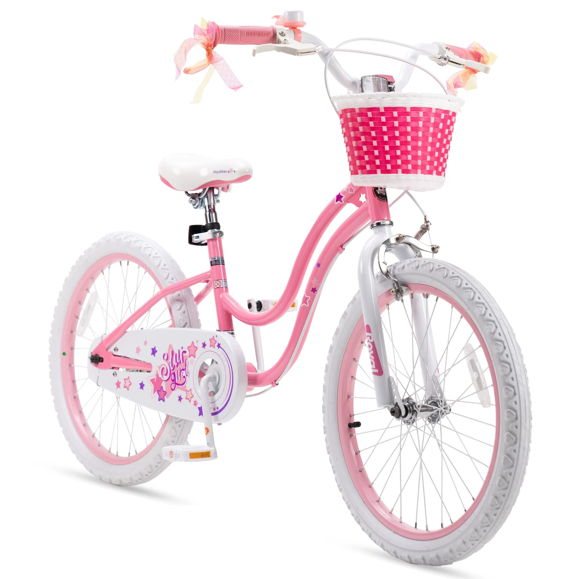 1. Bicicleta Royal Baby Star Girl 20 Pink