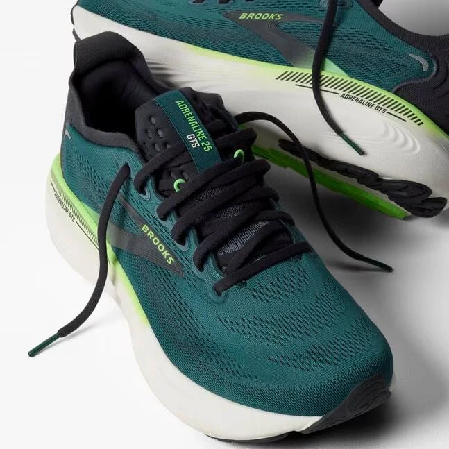 2. Pantofi alergare Brooks Adrenaline GTS 25 - verde | stabilitate GuideRails