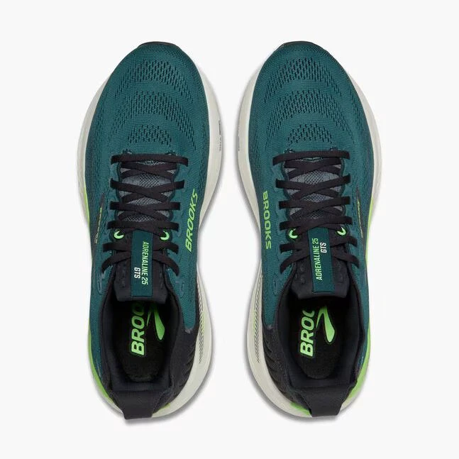 4. Pantofi alergare Brooks Adrenaline GTS 25 - verde | stabilitate GuideRails