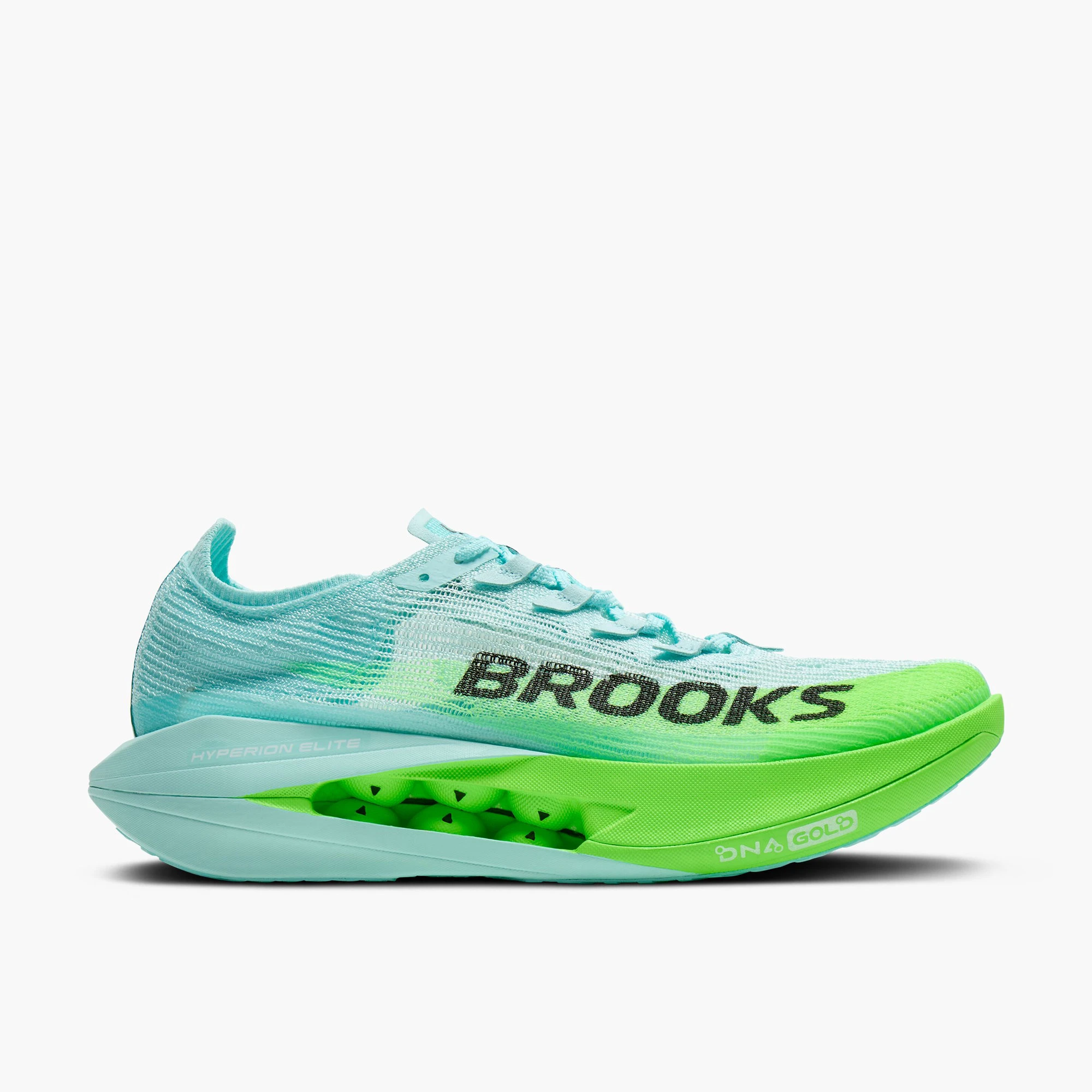 1. Pantofi alergare Brooks Hyperion Elite 5 - verde | racing cu carbon