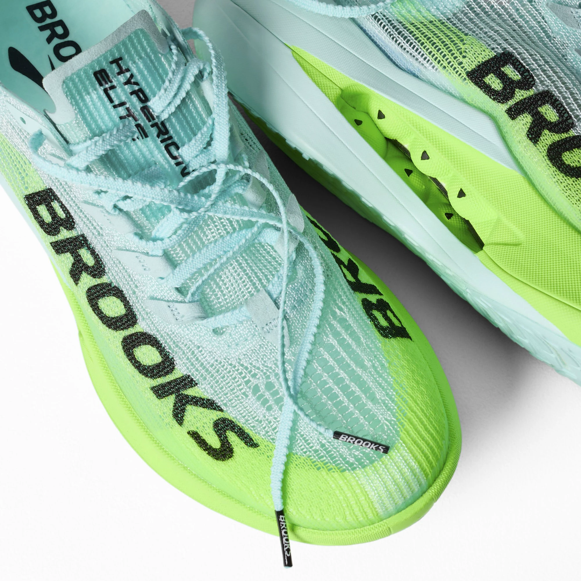 2. Pantofi alergare Brooks Hyperion Elite 5 - verde | racing cu carbon