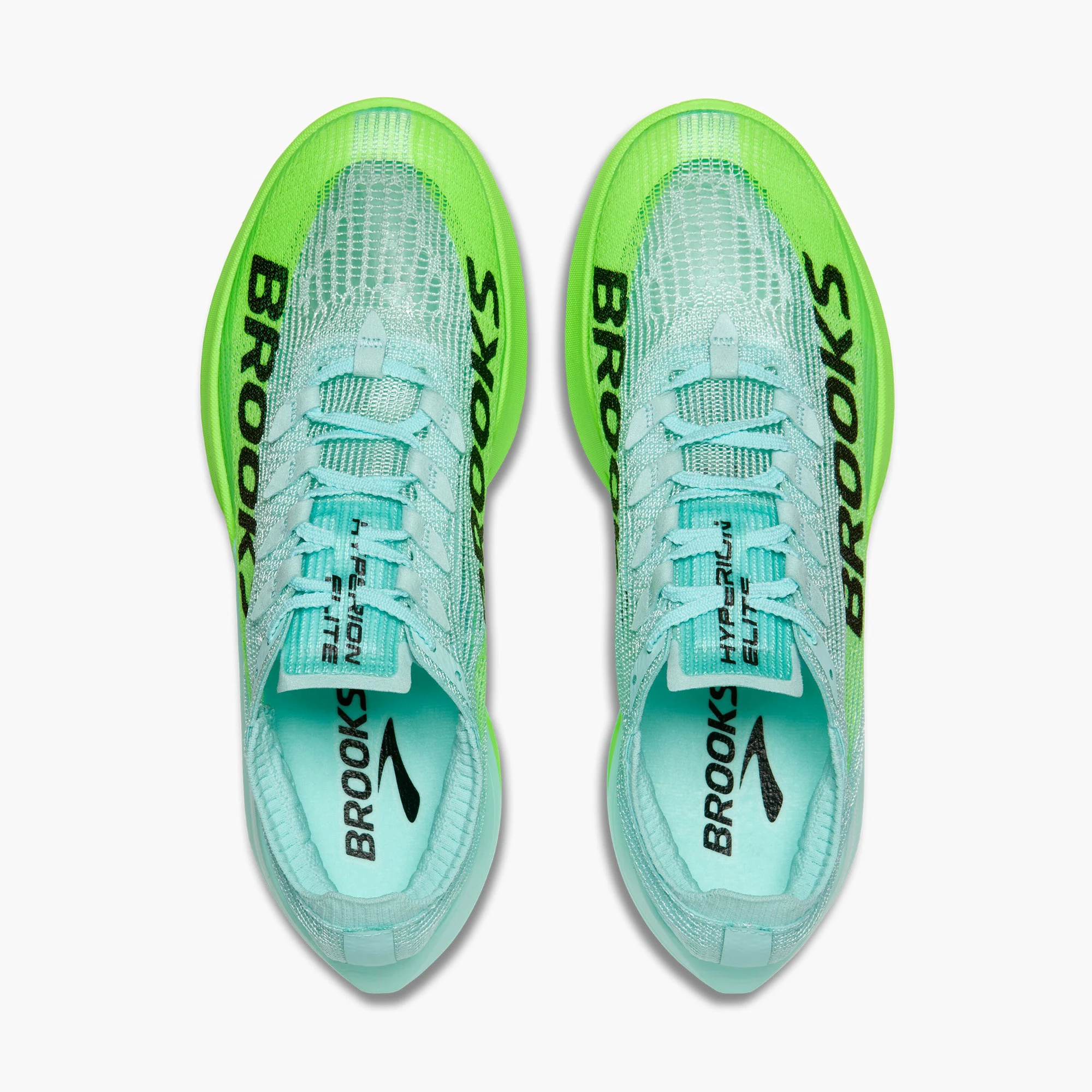 4. Pantofi alergare Brooks Hyperion Elite 5 - verde | racing cu carbon