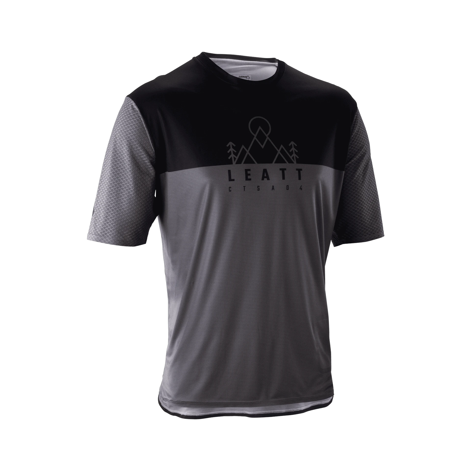 Tricou Leatt MTB Trail 3.0 Ghost Black - 192820