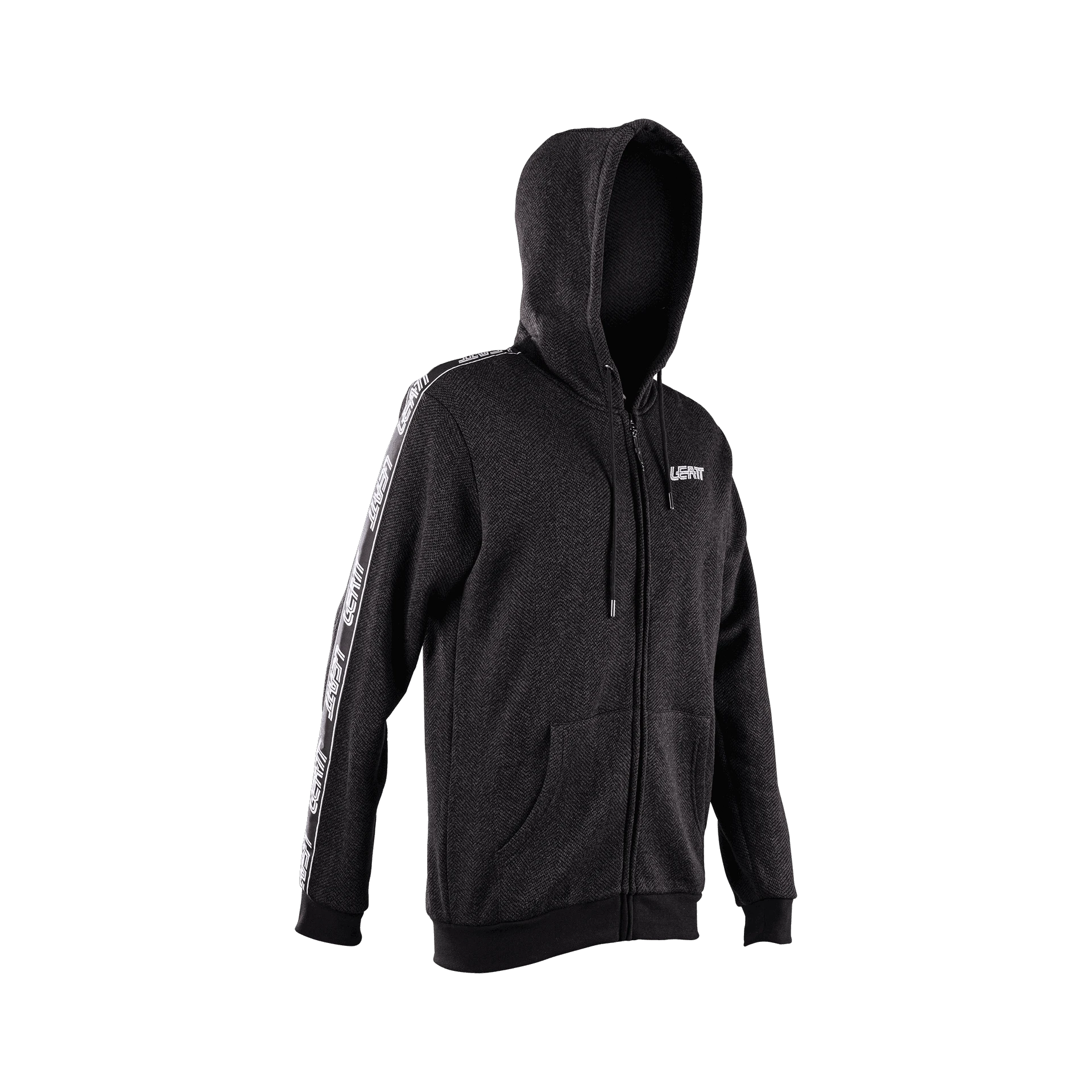 Hanorac Leatt Tech Zip-Hoodie Black - 193112