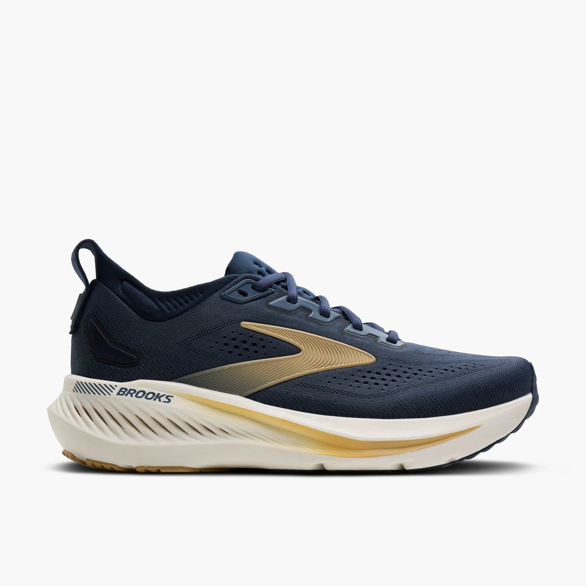 1. Pantofi alergare Brooks Glycerin GTS 23 - albastru | stabilitate premium