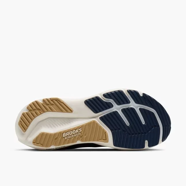 7. Pantofi alergare Brooks Glycerin GTS 23 - albastru | stabilitate premium