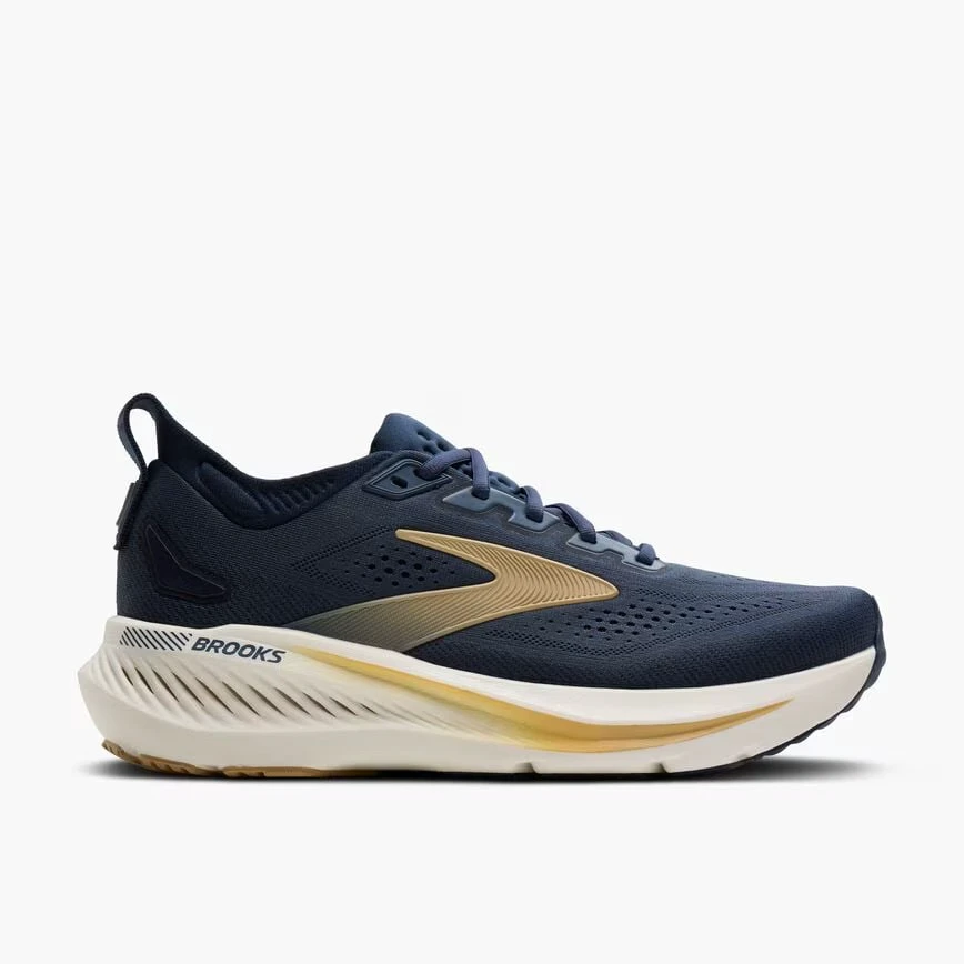 1. Pantofi alergare Brooks Glycerin GTS 23 - albastru | stabilitate premium