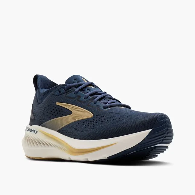 3. Pantofi alergare Brooks Glycerin GTS 23 - albastru | stabilitate premium