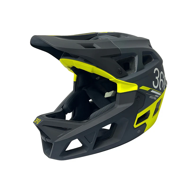 1. Casca full-face Integra Sport Black-green L (59-61 cm)