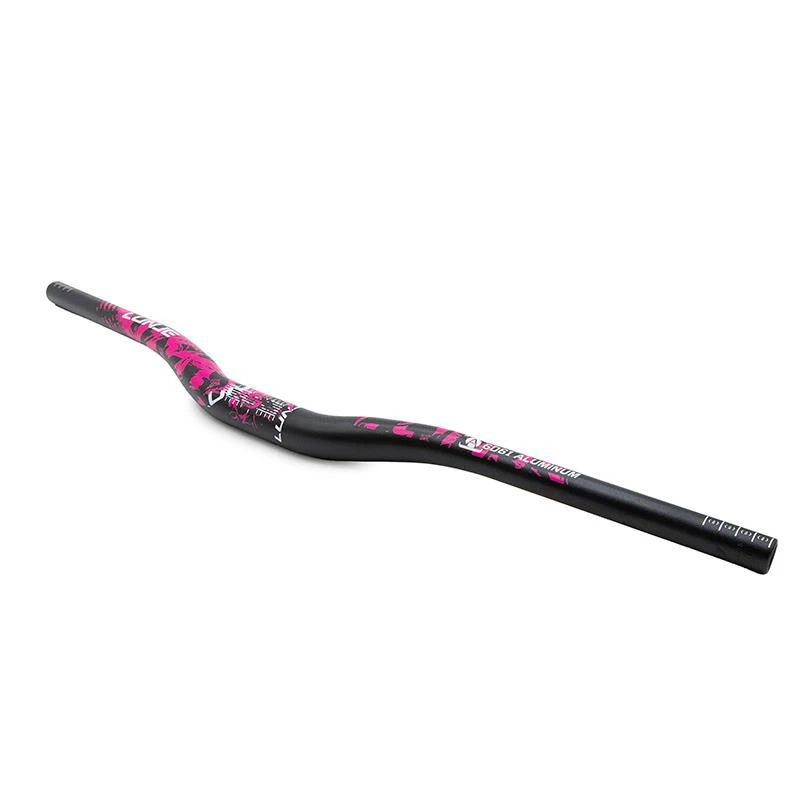 1. Ghidon 720mm cu rise 25mm negru/roz