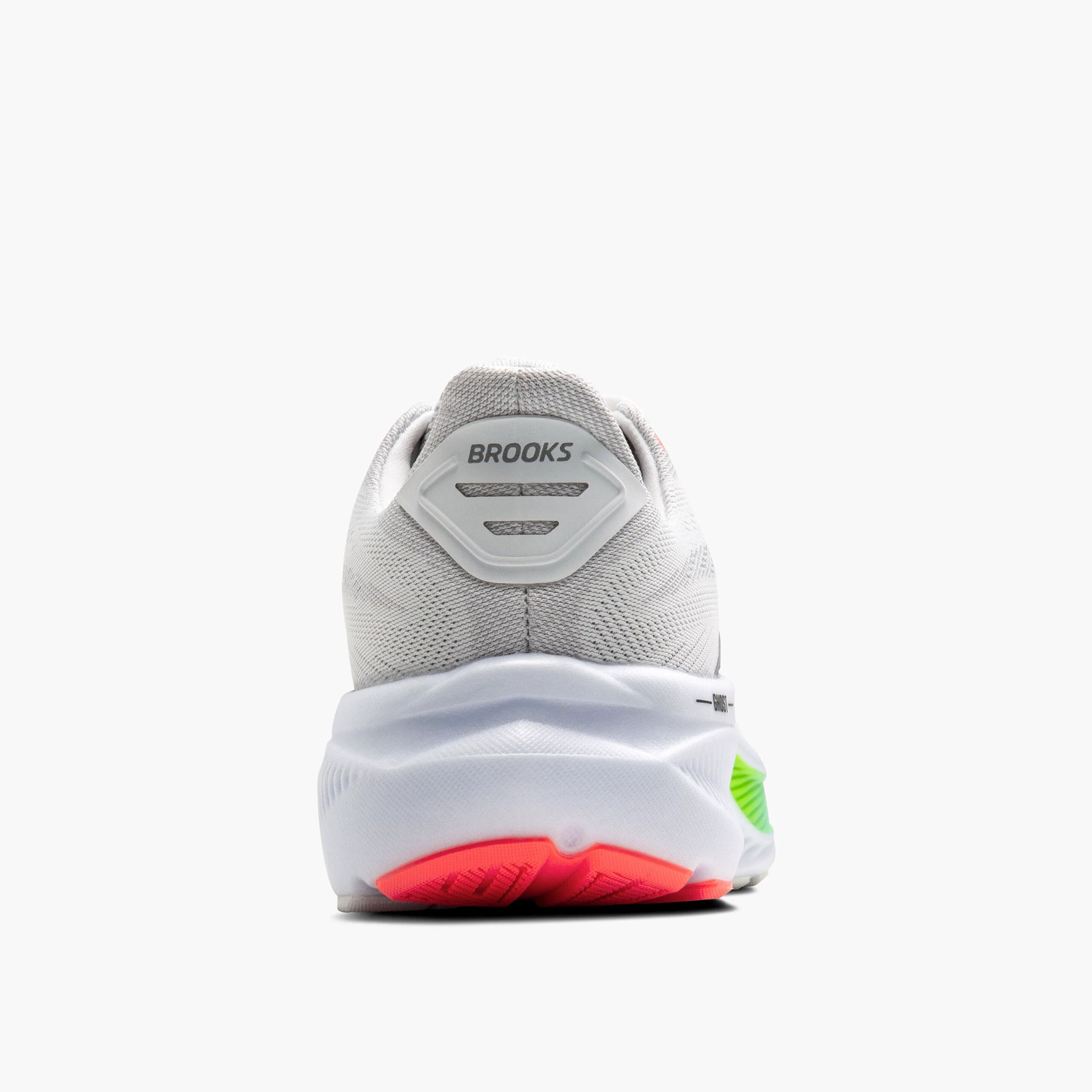 6. Pantofi alergare Brooks Ghost 17 - alb | amortizare echilibrată