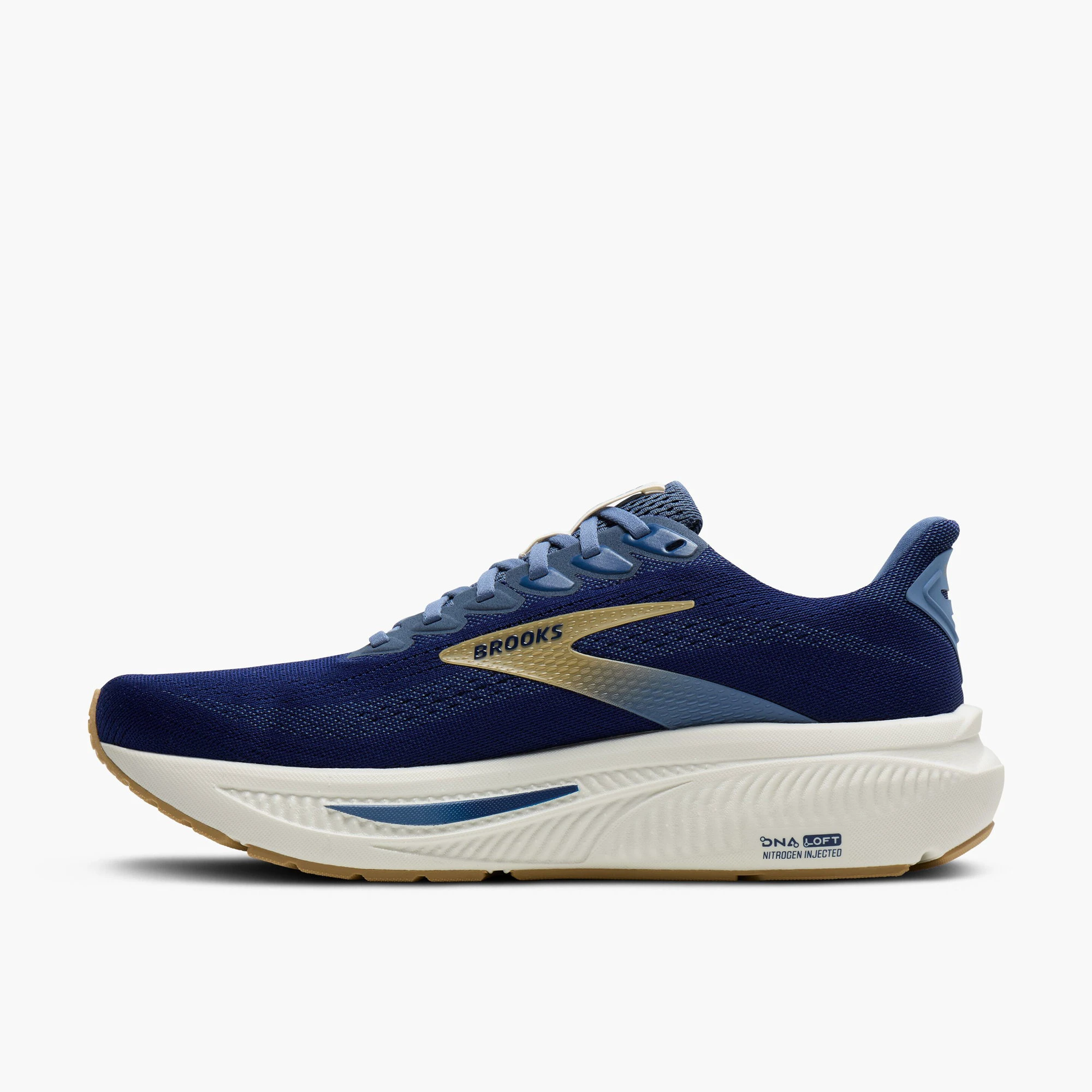 5. Pantofi alergare Brooks Ghost 17 - albastru 443 | amortizare echilibrată