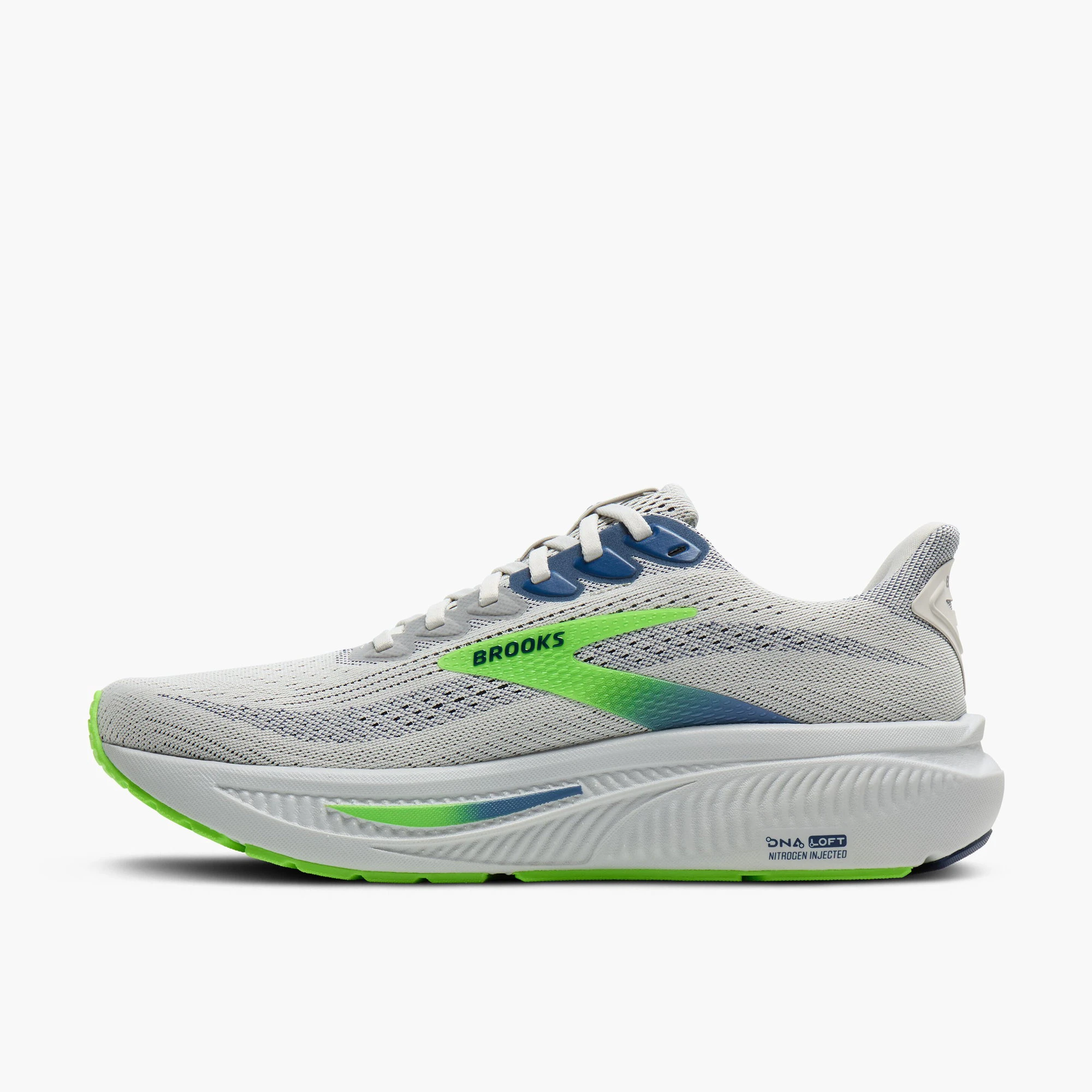 5. Pantofi alergare Brooks Ghost 17 - verde 454 | amortizare echilibrată
