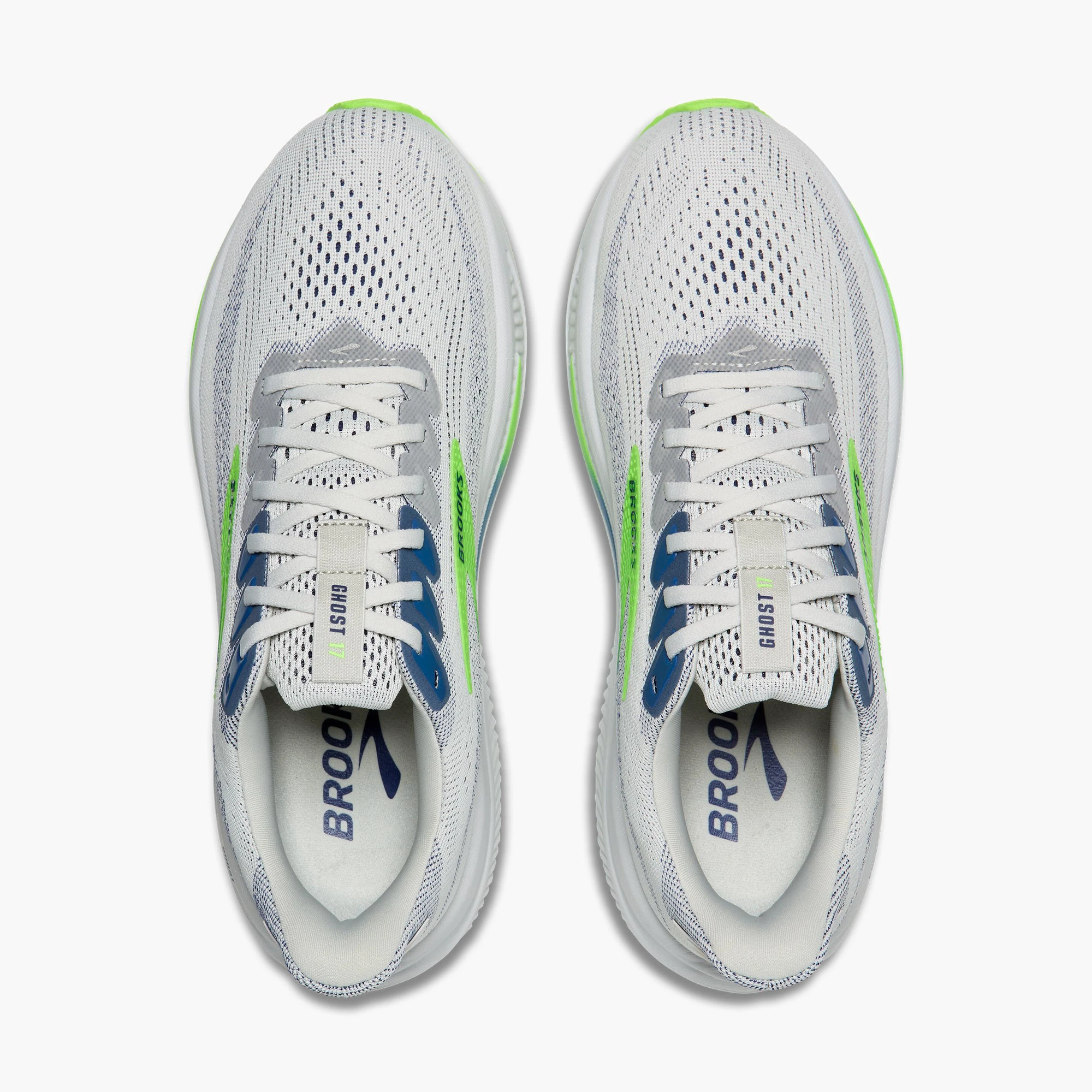 4. Pantofi alergare Brooks Ghost 17 - verde 454 | amortizare echilibrată