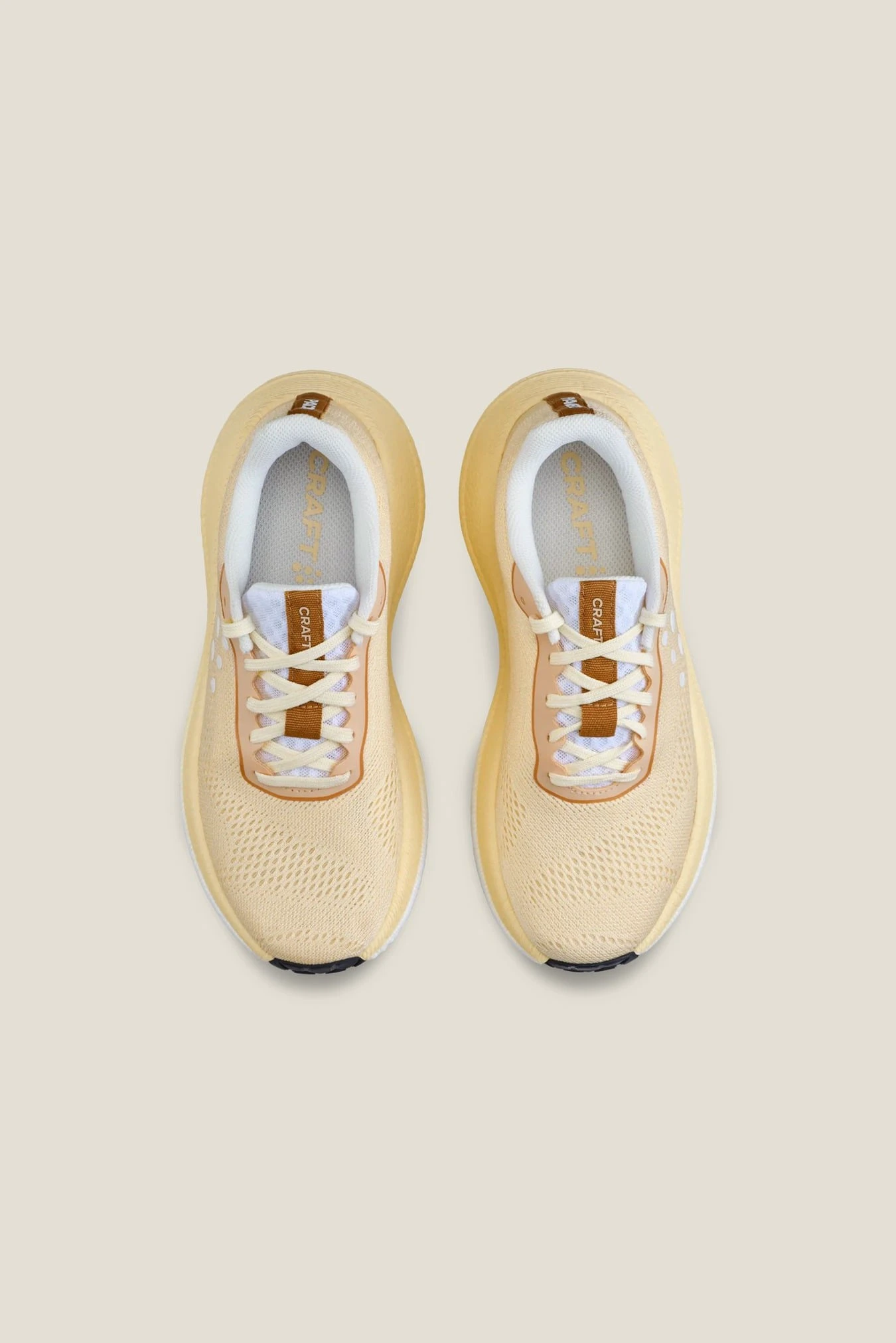 4. Pantofi alergare Craft Pacer 2 W - bej | confort maxim sosea