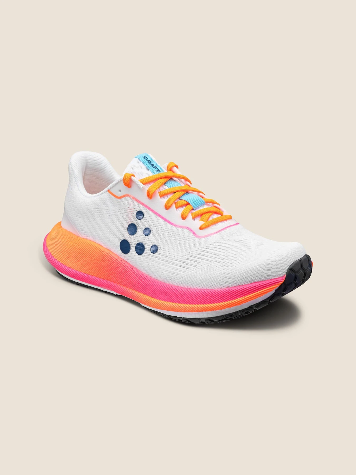 5. Pantofi alergare Craft Pacer 2 W - alb | confort maxim sosea