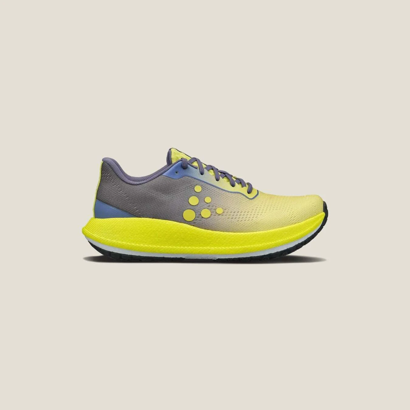 1. Pantofi alergare Craft Pacer 2 - galben | confort pe asfalt