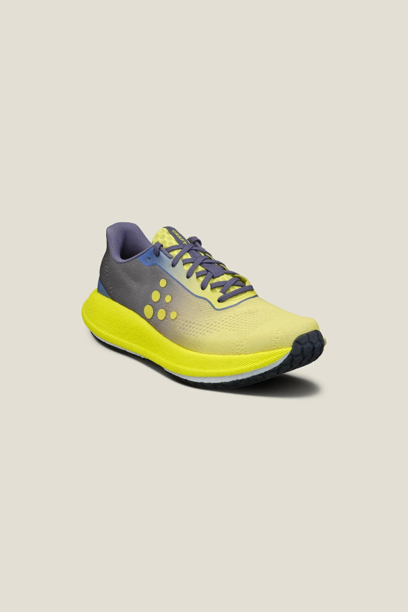 6. Pantofi alergare Craft Pacer 2 - galben | confort pe asfalt
