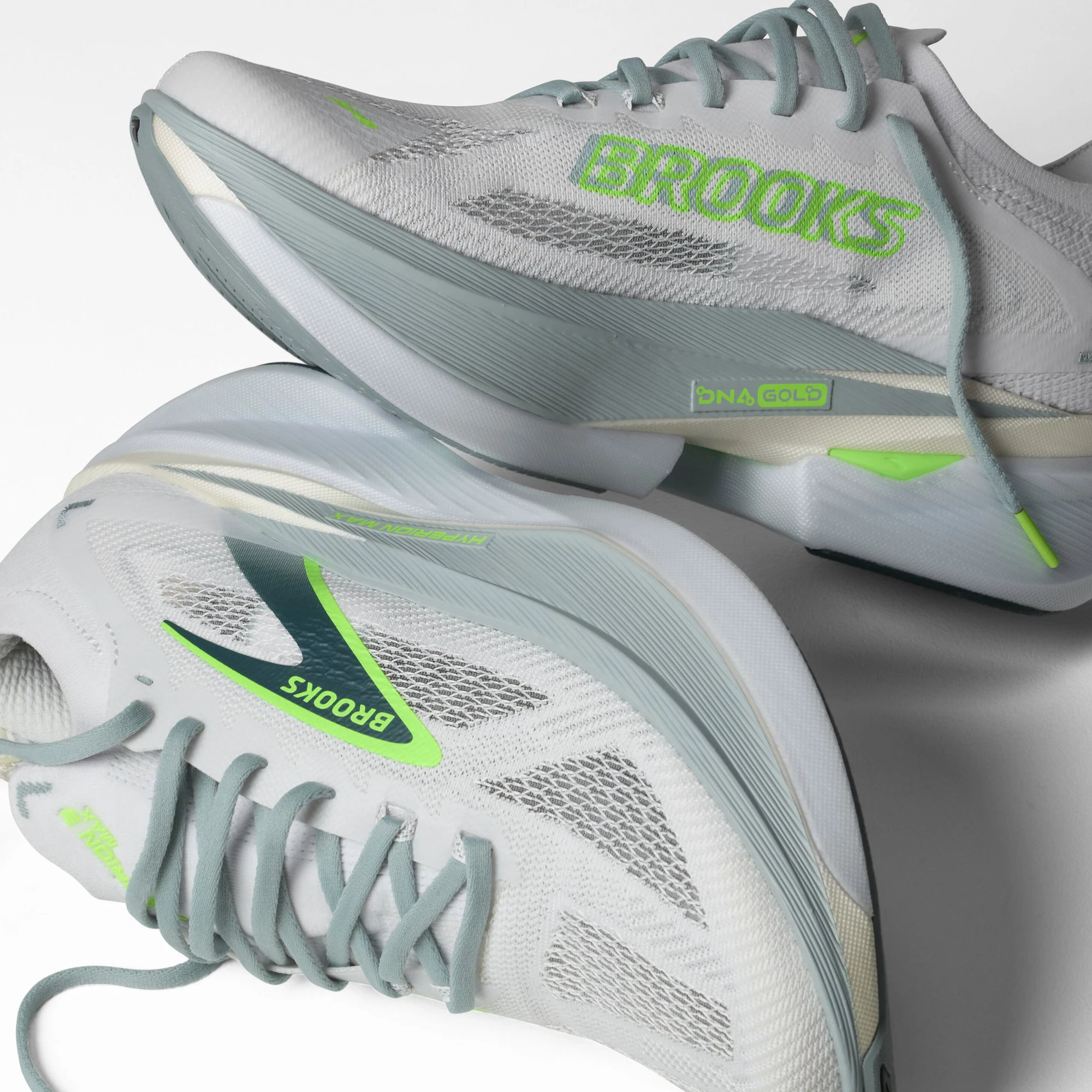 2. Pantofi alergare Brooks Hyperion Max 3 - verde | viteză și reactivitate