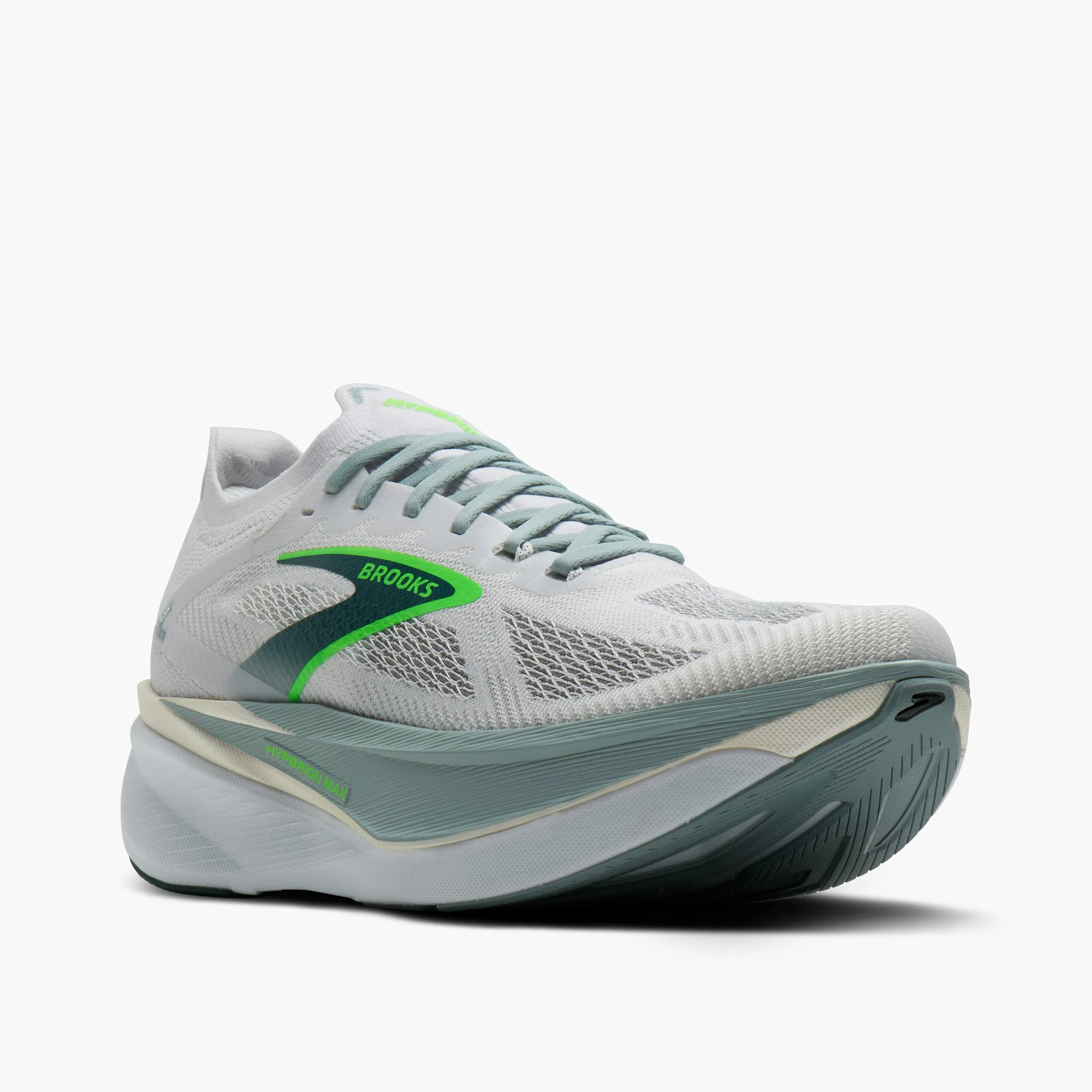 3. Pantofi alergare Brooks Hyperion Max 3 - verde | viteză și reactivitate