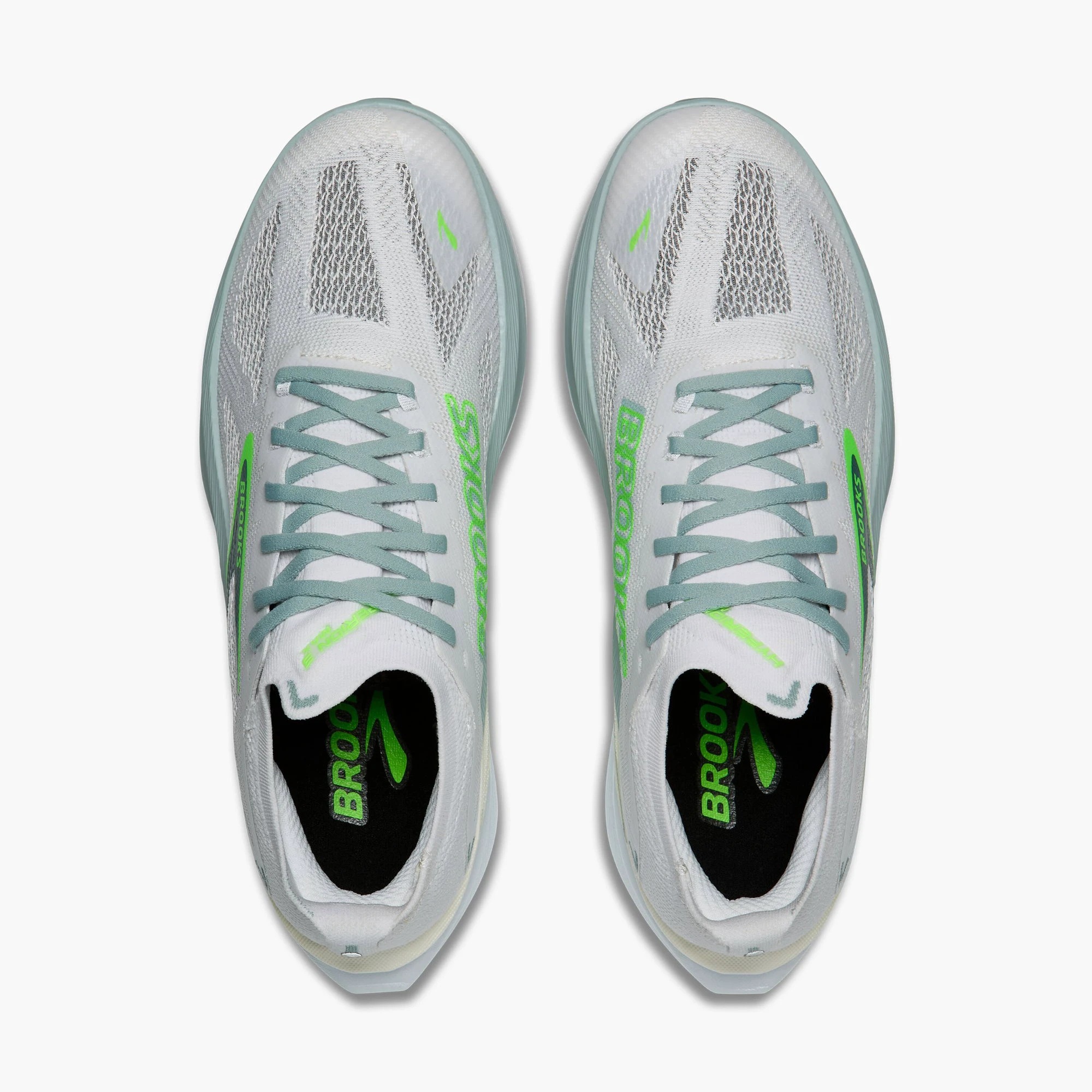 4. Pantofi alergare Brooks Hyperion Max 3 - verde | viteză și reactivitate