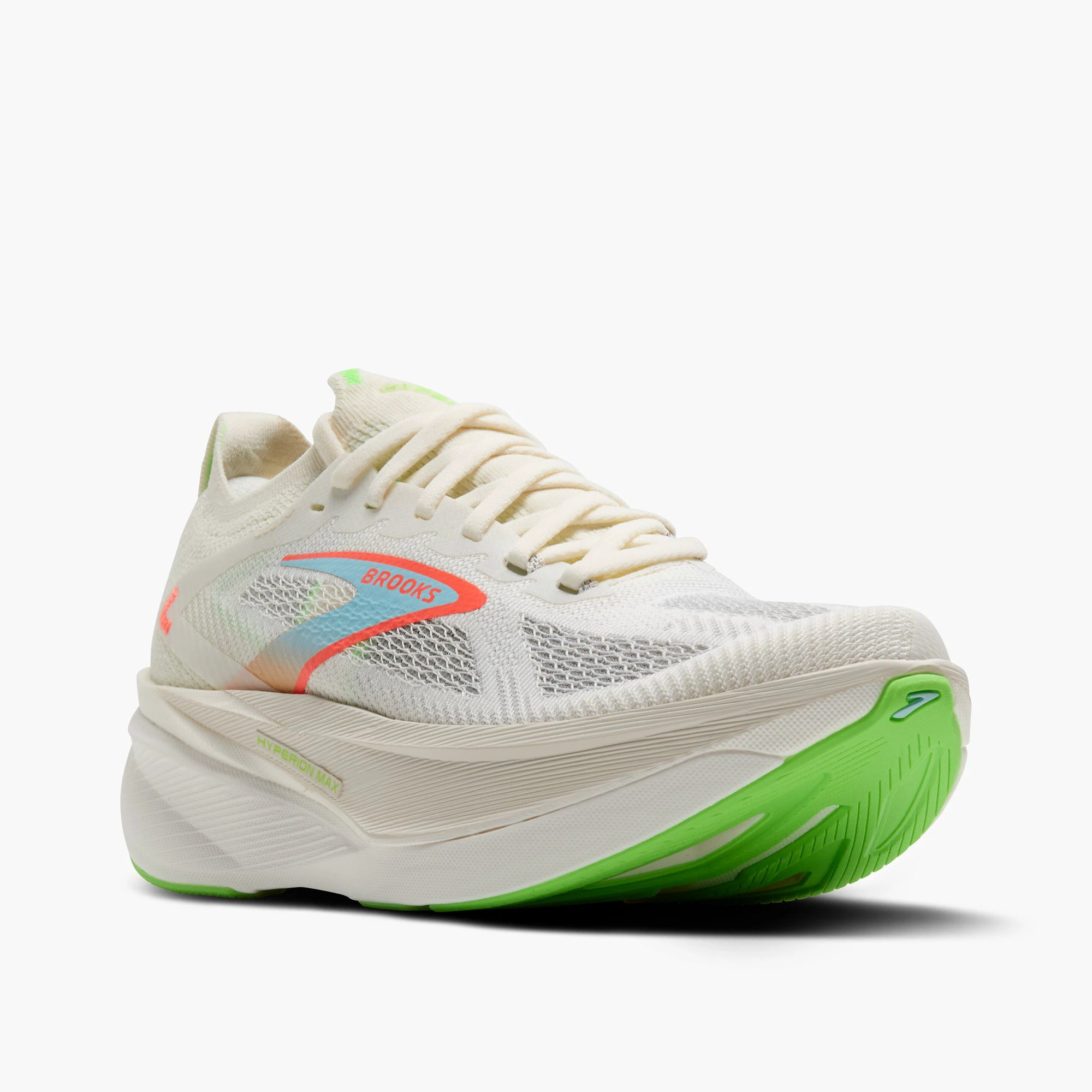 3. Pantofi alergare Brooks Hyperion Max 3 - alb | viteză și reactivitate