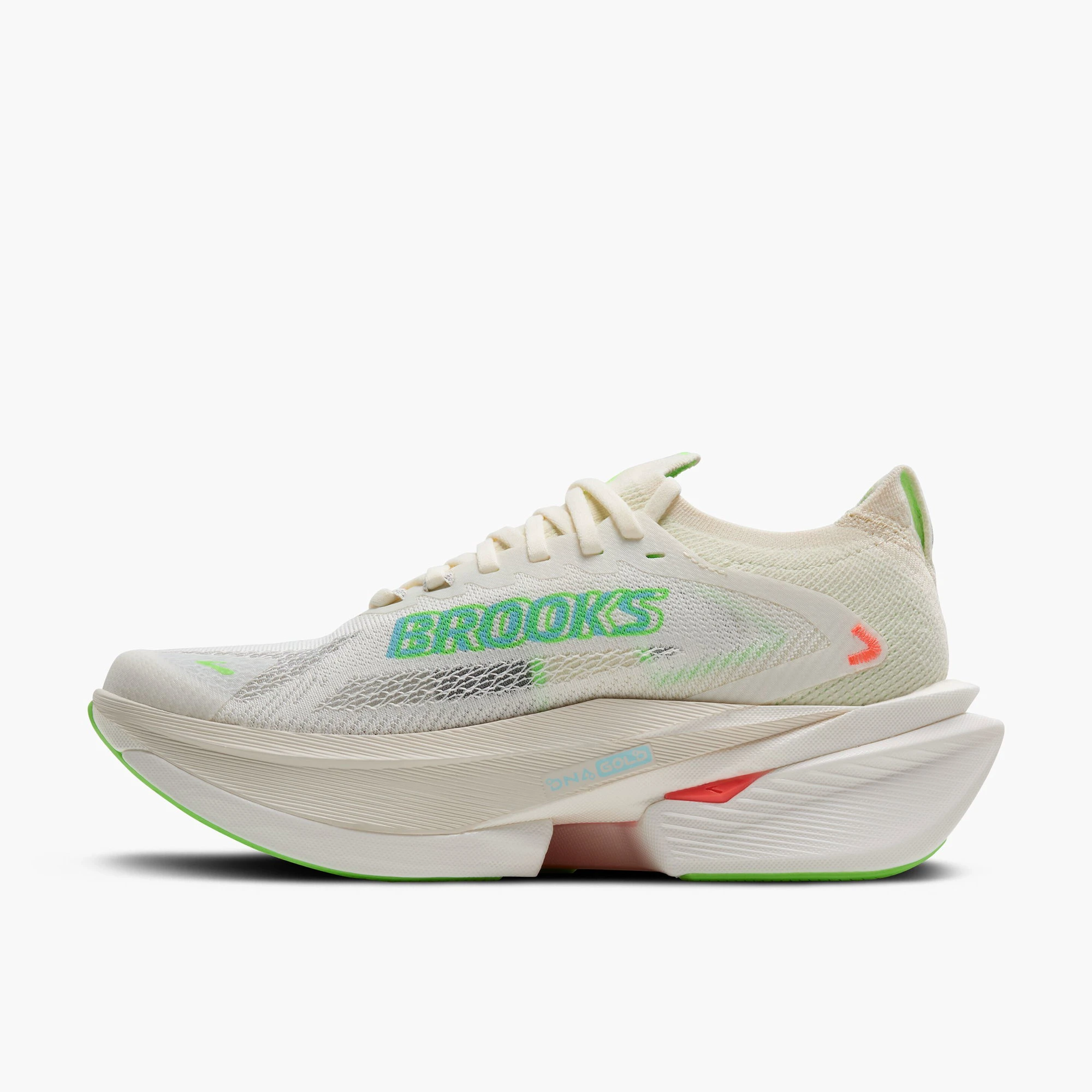 5. Pantofi alergare Brooks Hyperion Max 3 - alb | viteză și reactivitate