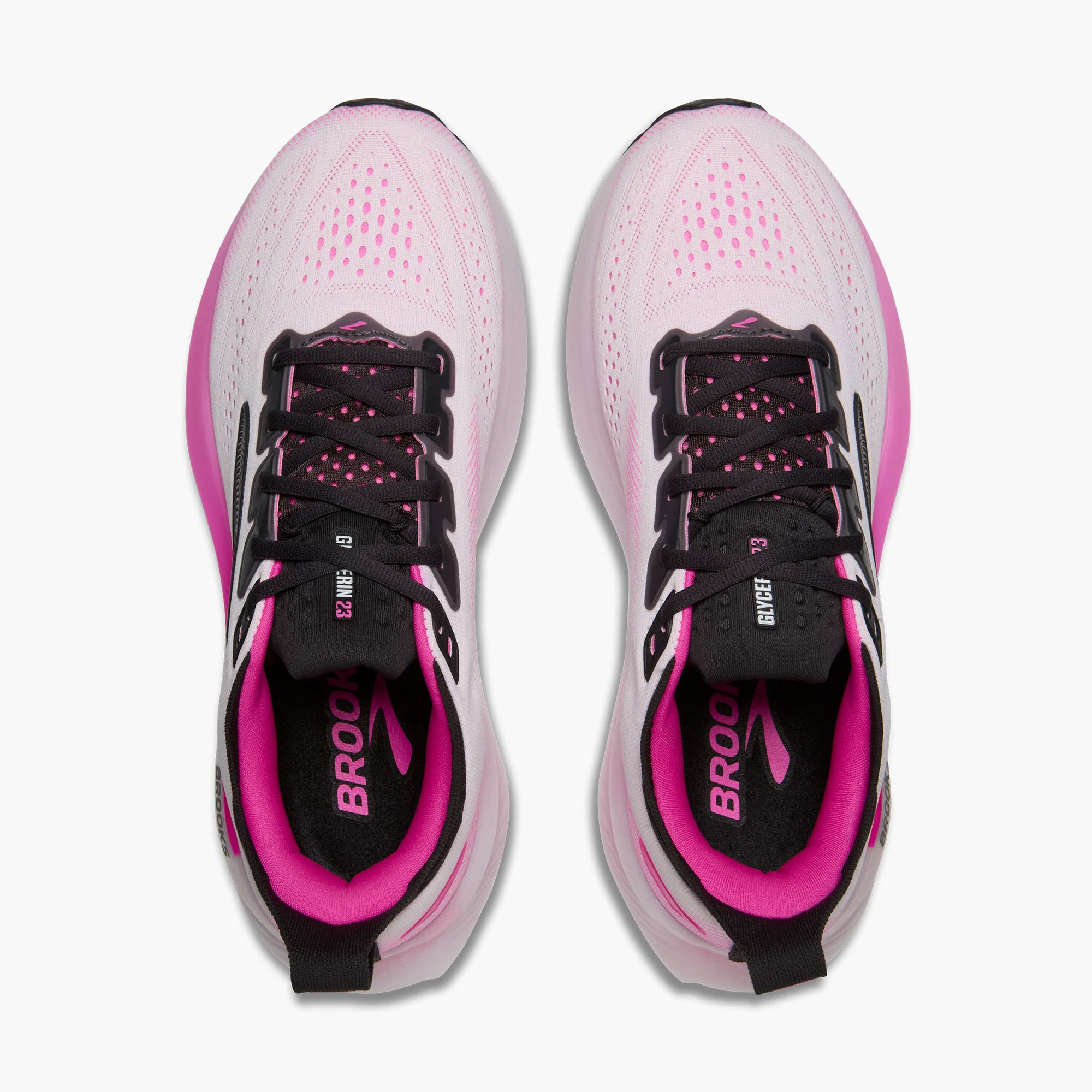 4. Pantofi alergare Brooks Glycerin 23 W - roz | amortizare premium