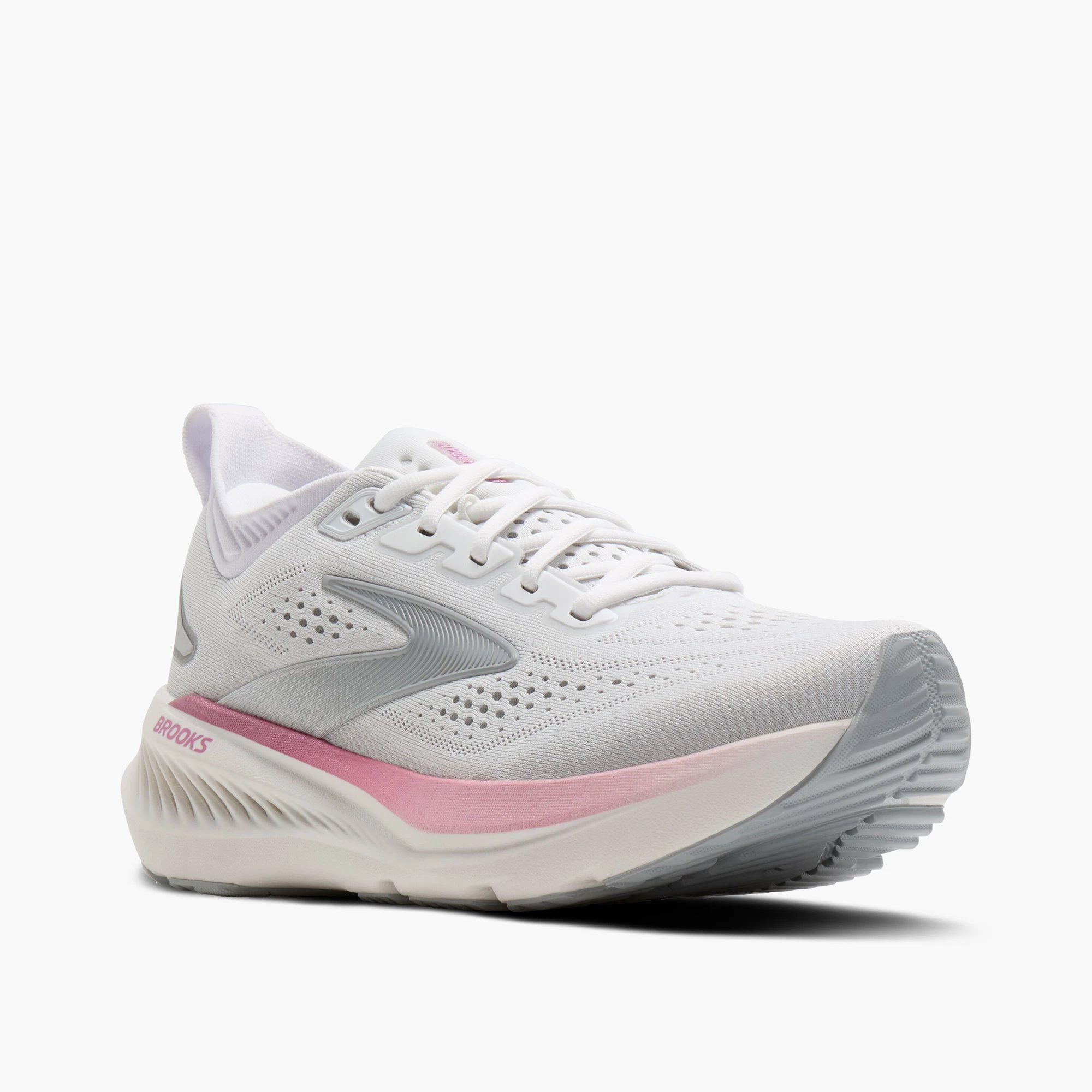 3. Pantofi alergare Brooks Glycerin 23 W - alb | amortizare premium