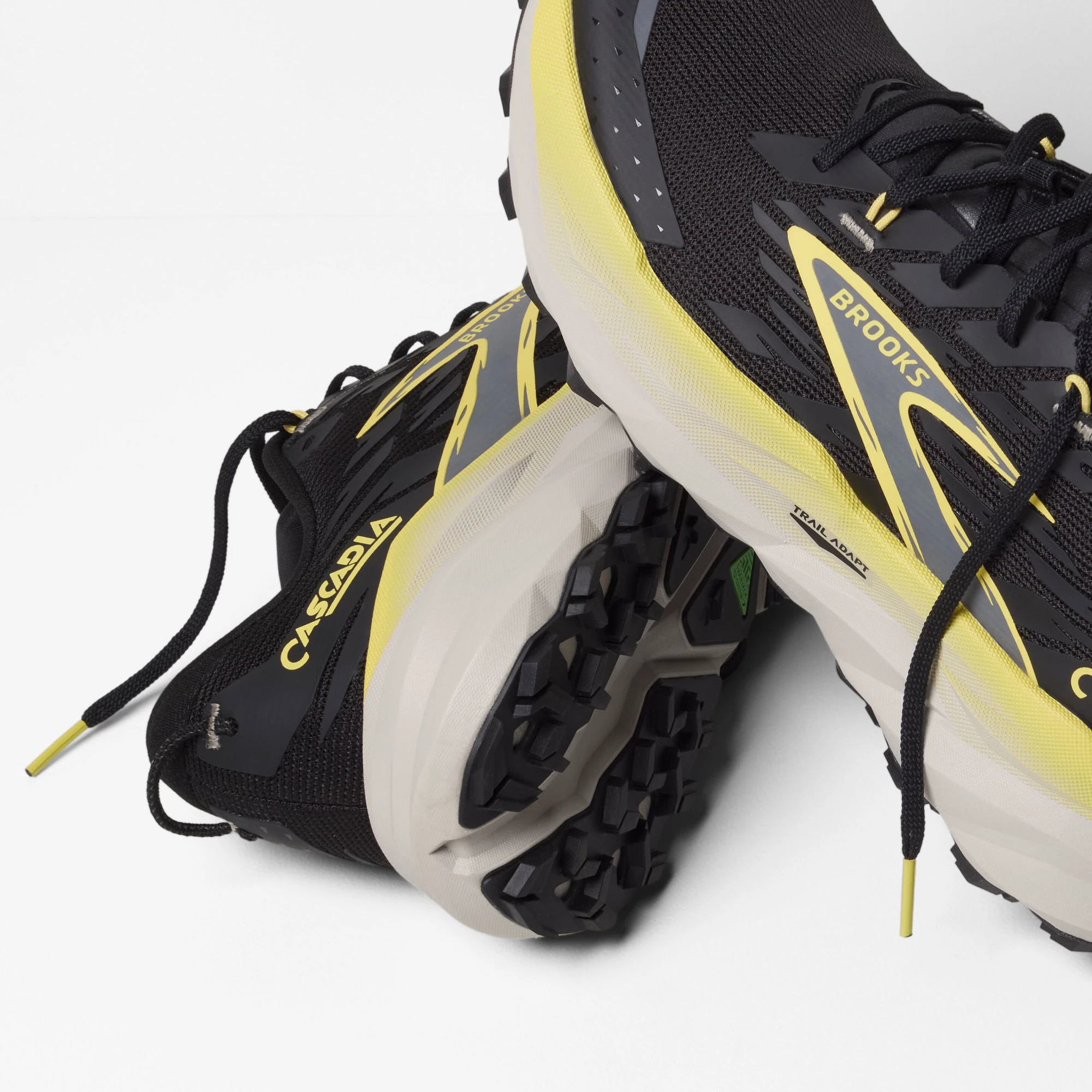 2. Pantofi trail Brooks Cascadia 19 - galben | amortizare DNA LOFT v3
