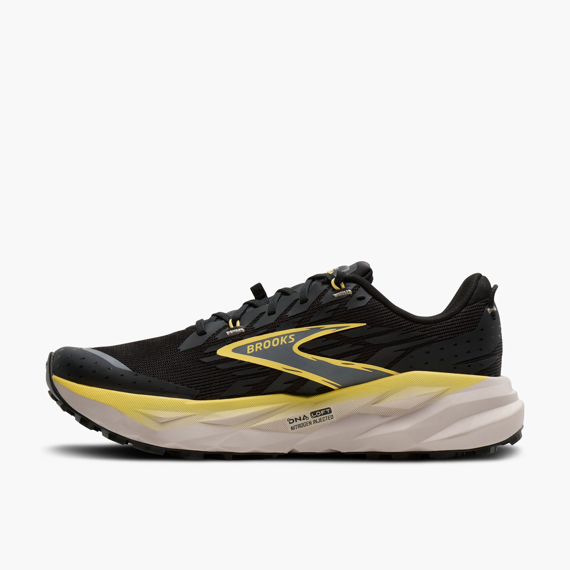 5. Pantofi trail Brooks Cascadia 19 - galben | amortizare DNA LOFT v3
