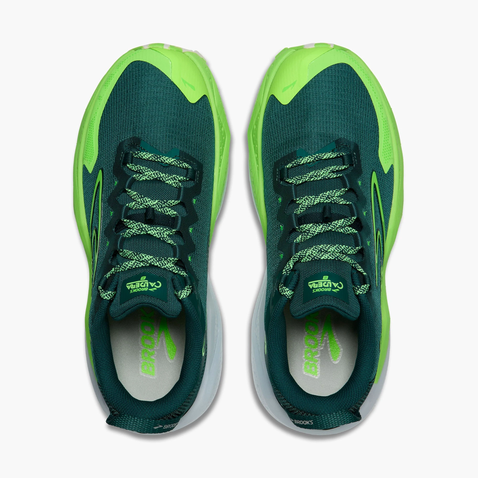 4. Pantofi trail Brooks Caldera 8 - verde | DNA LOFT v3