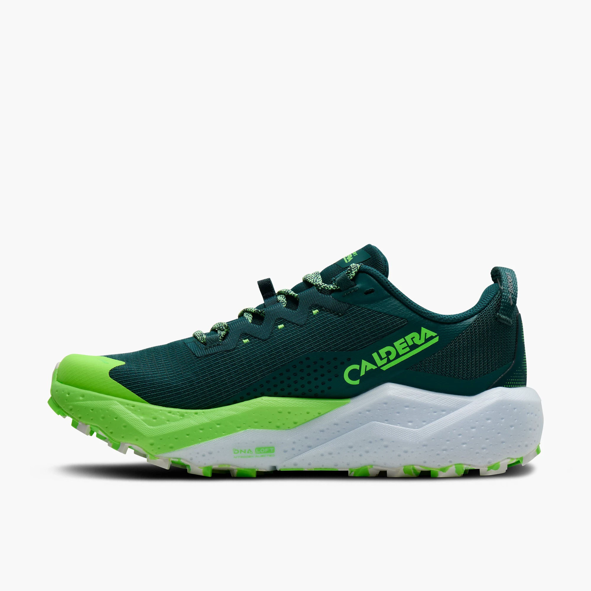 5. Pantofi trail Brooks Caldera 8 - verde | DNA LOFT v3