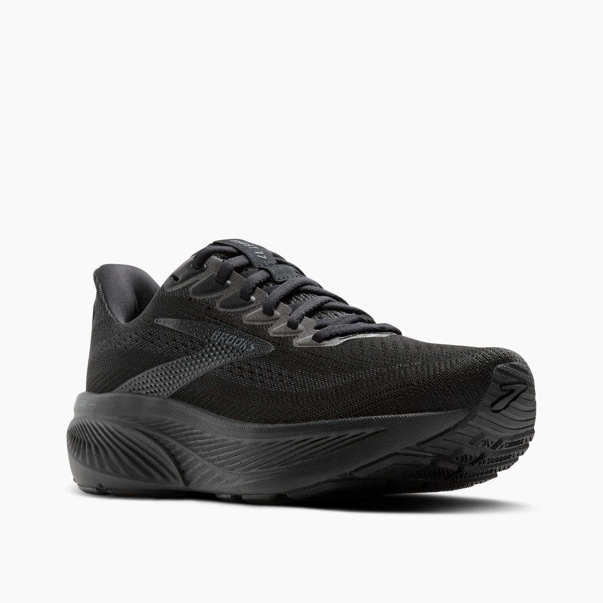 3. Pantofi alergare Brooks Ghost 17 - negru | amortizare echilibrată