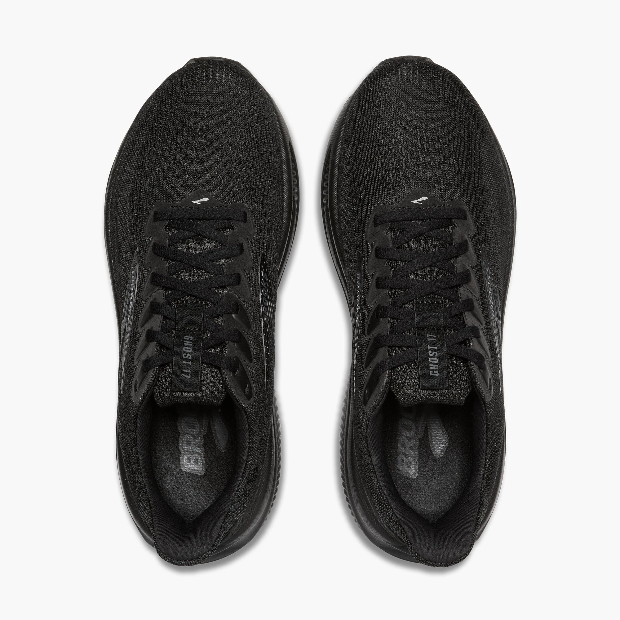 4. Pantofi alergare Brooks Ghost 17 - negru | amortizare echilibrată