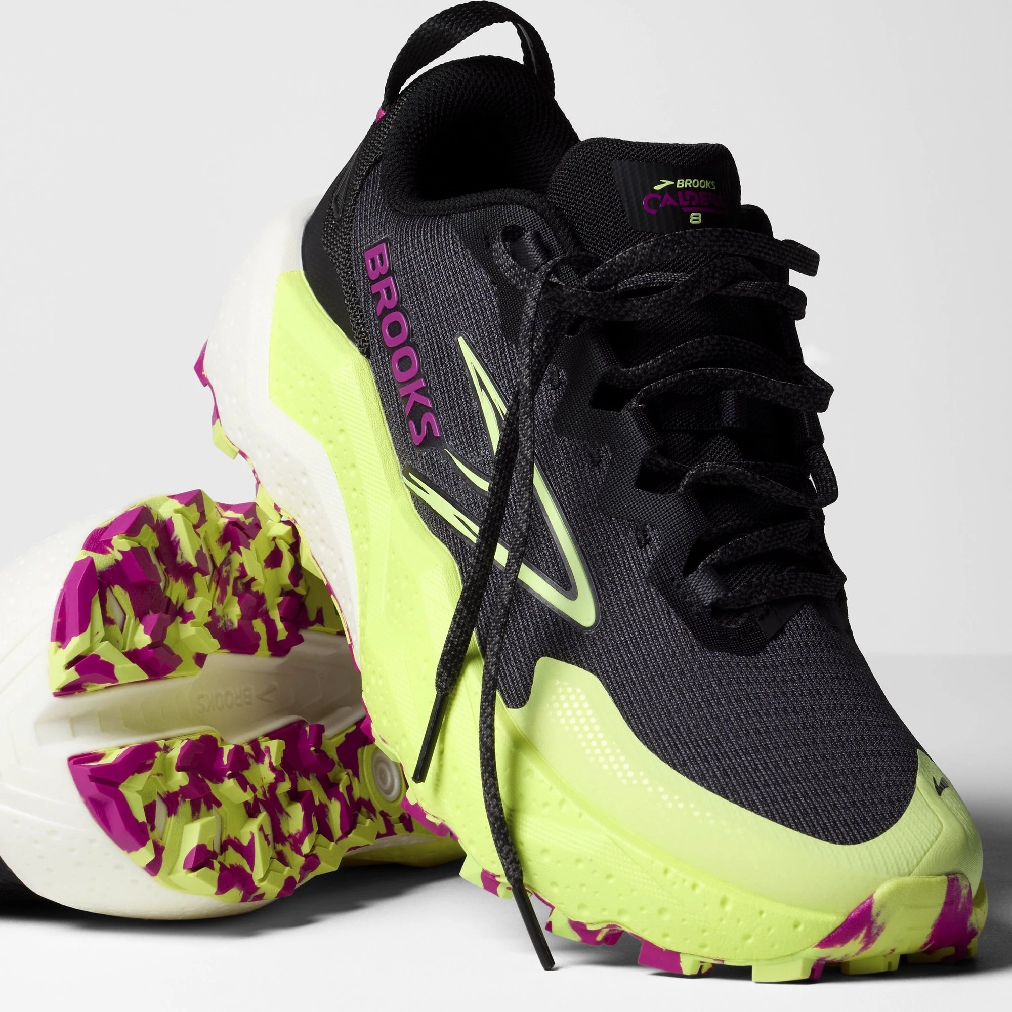 2. Pantofi trail running Brooks Caldera 8 W - verde | amortizare ADN LOFT v3