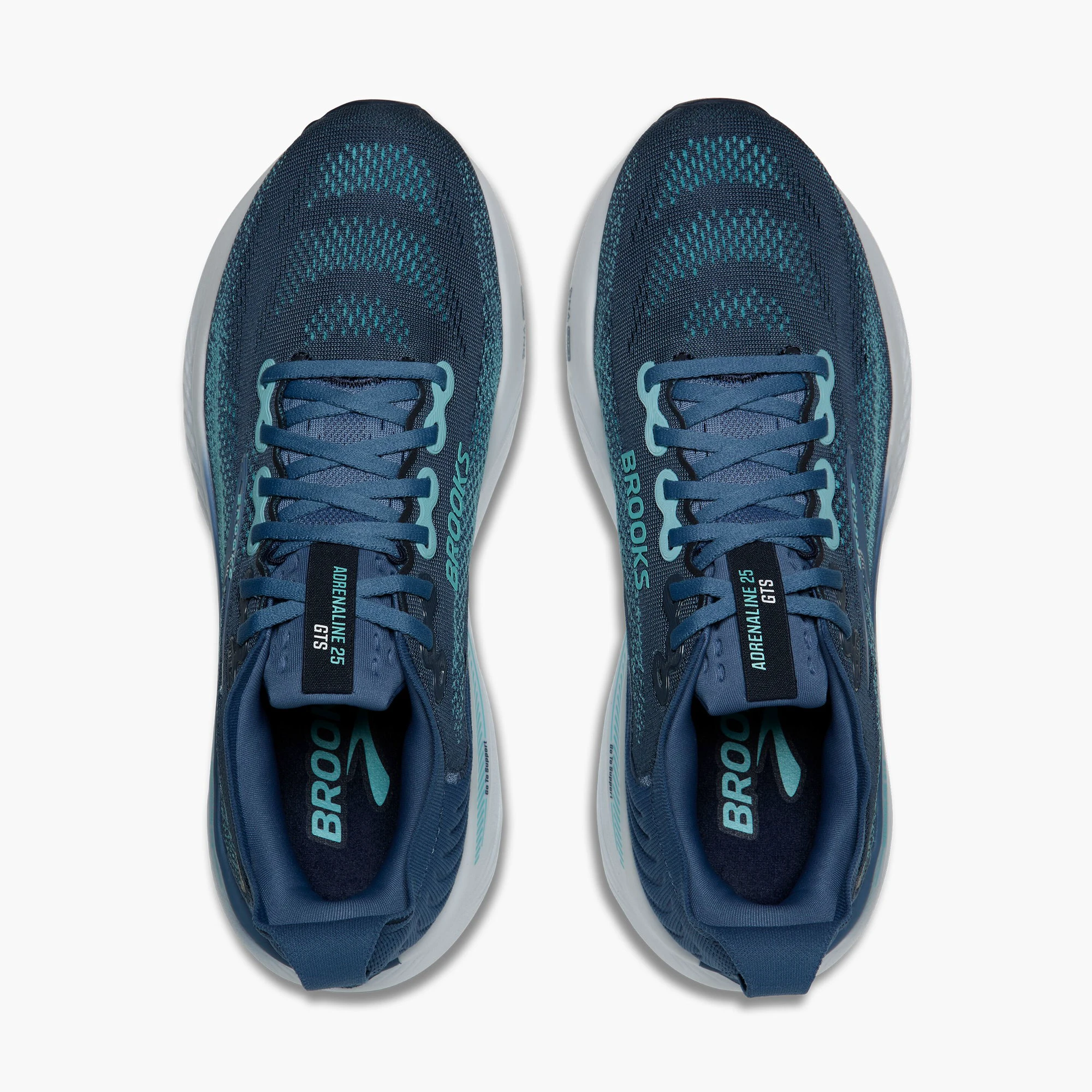 4. Pantofi alergare Brooks Adrenaline GTS 25 - albastru | stabilitate și confort