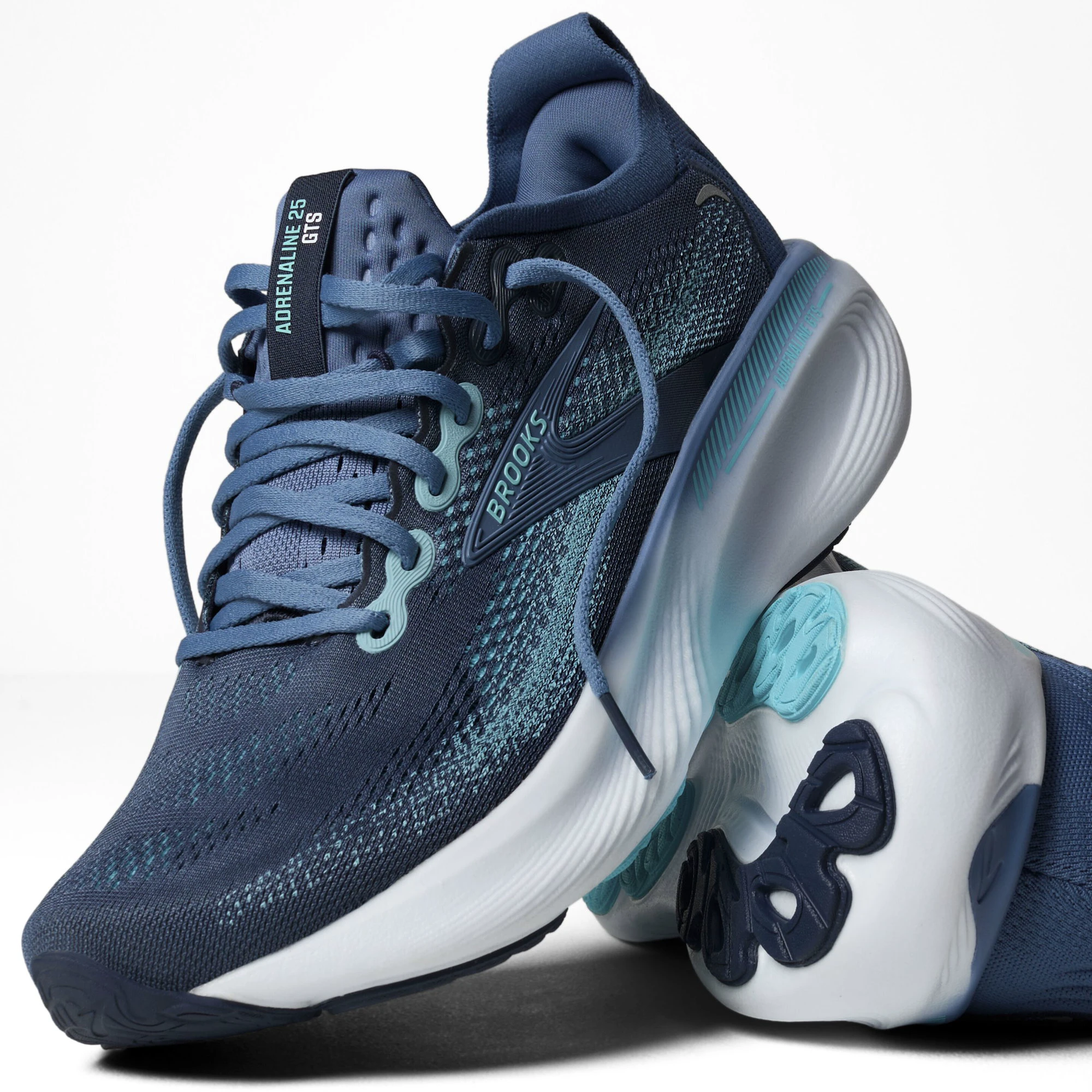 2. Pantofi alergare Brooks Adrenaline GTS 25 - albastru | stabilitate și confort