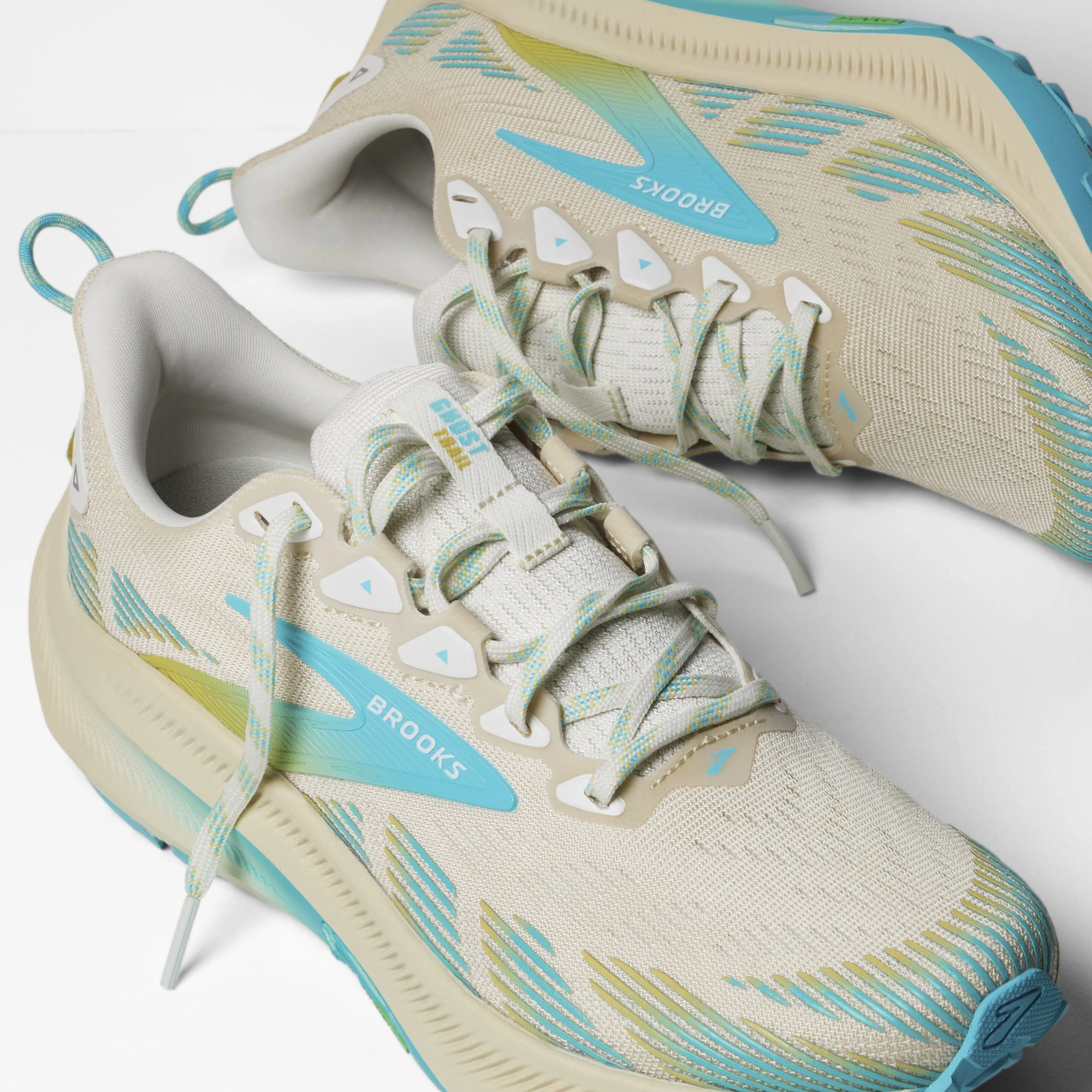2. Pantofi trail Brooks Ghost Trail W - albastru | teren variat