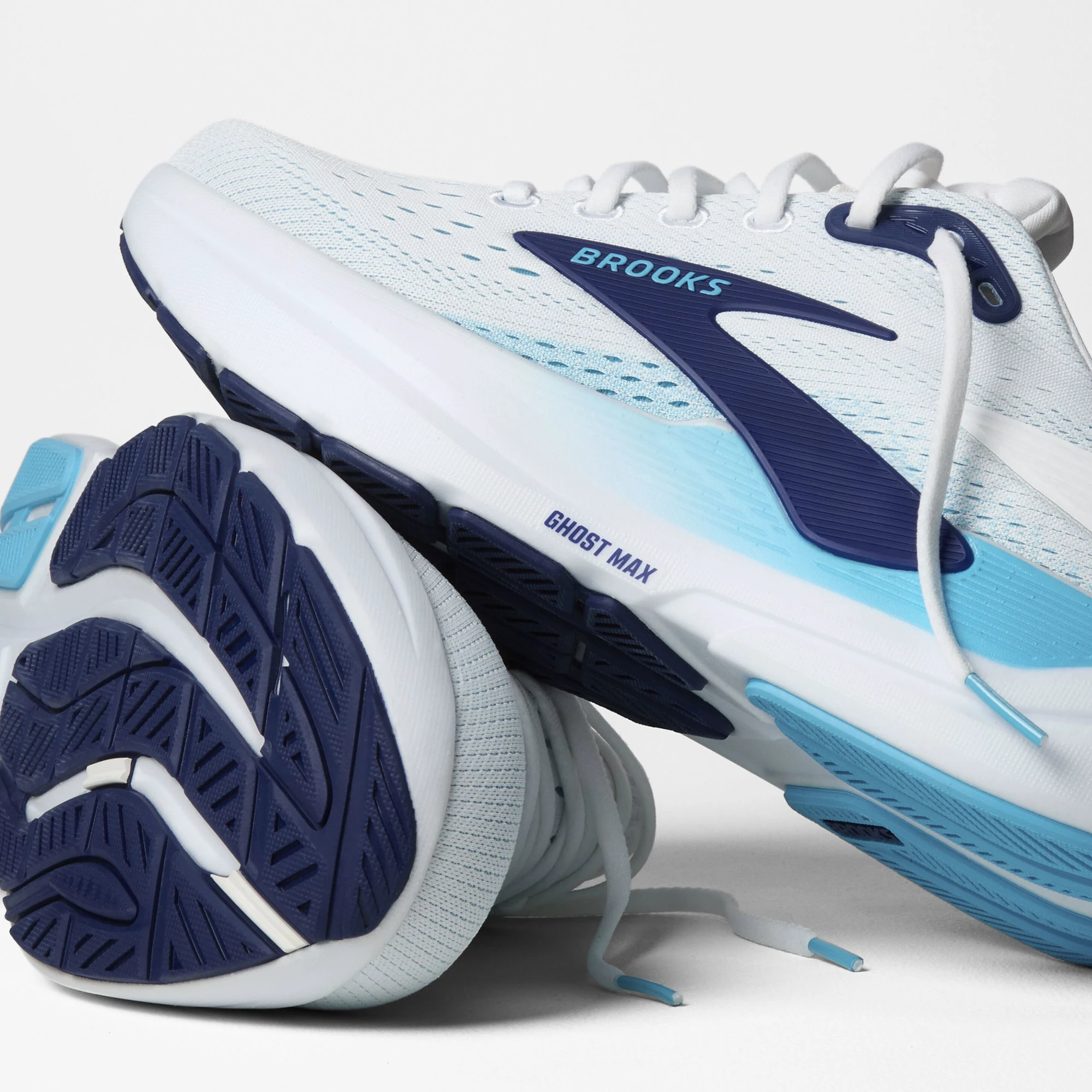2. Pantofi alergare Brooks Ghost Max 3 - albastru | amortizare premium