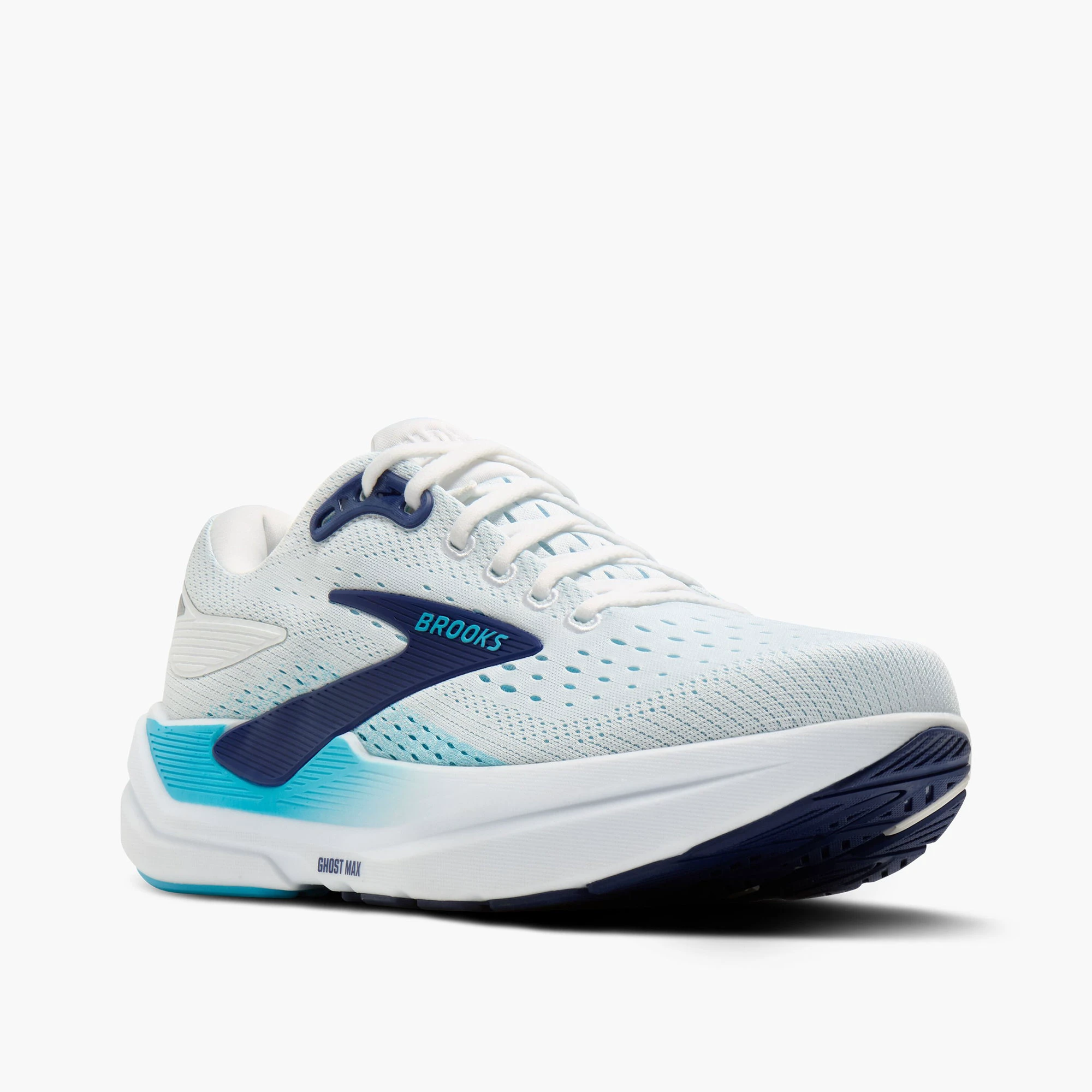 3. Pantofi alergare Brooks Ghost Max 3 - albastru | amortizare premium