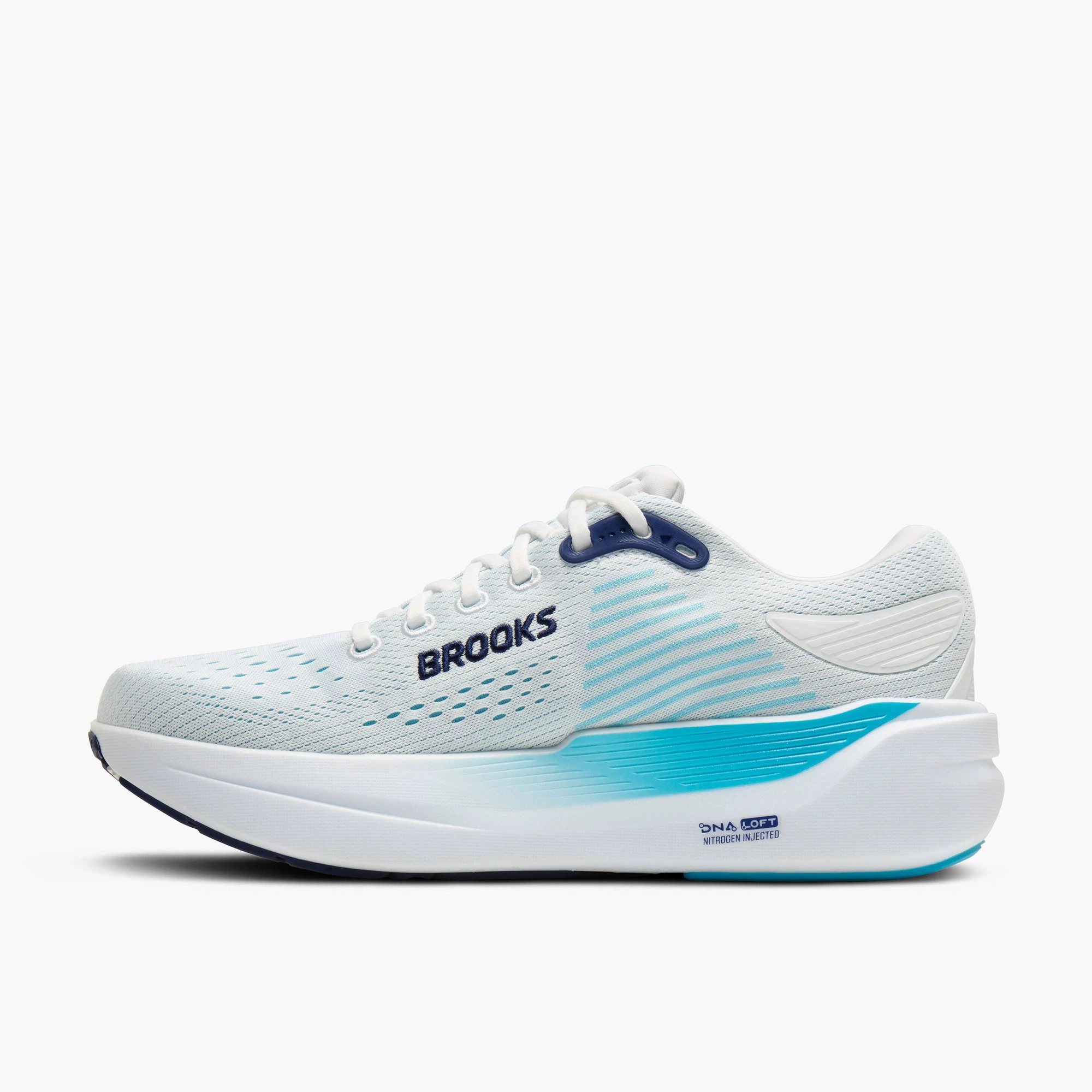 5. Pantofi alergare Brooks Ghost Max 3 - albastru | amortizare premium