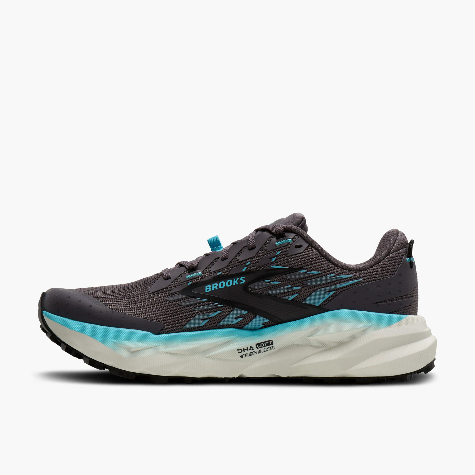 5. Pantofi trail Brooks Cascadia 19 W - albastru | alergare munte