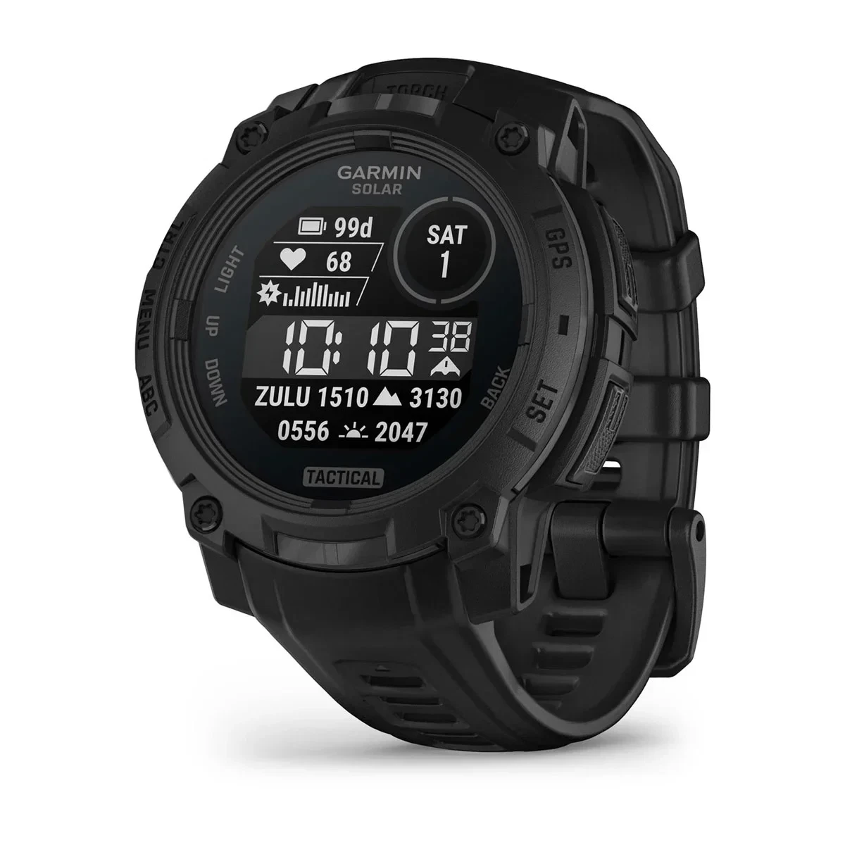 1. Garmin Instinct 3 SOLAR Tactical 45mm - Smartwatch Robust GPS