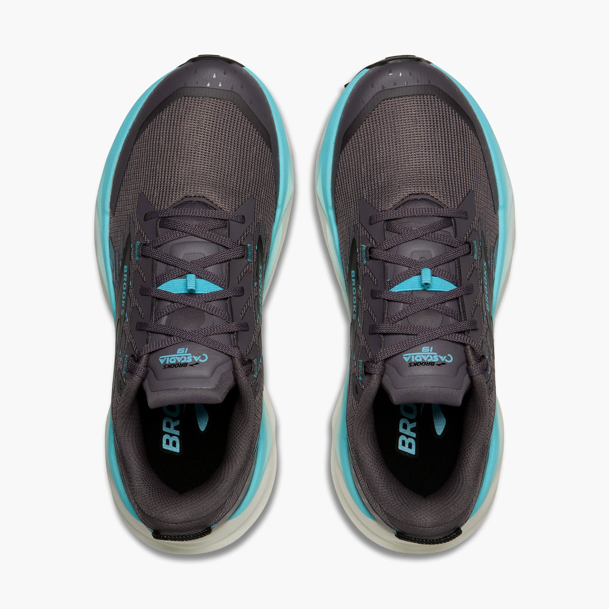 4. Pantofi trail Brooks Cascadia 19 W - albastru | alergare munte