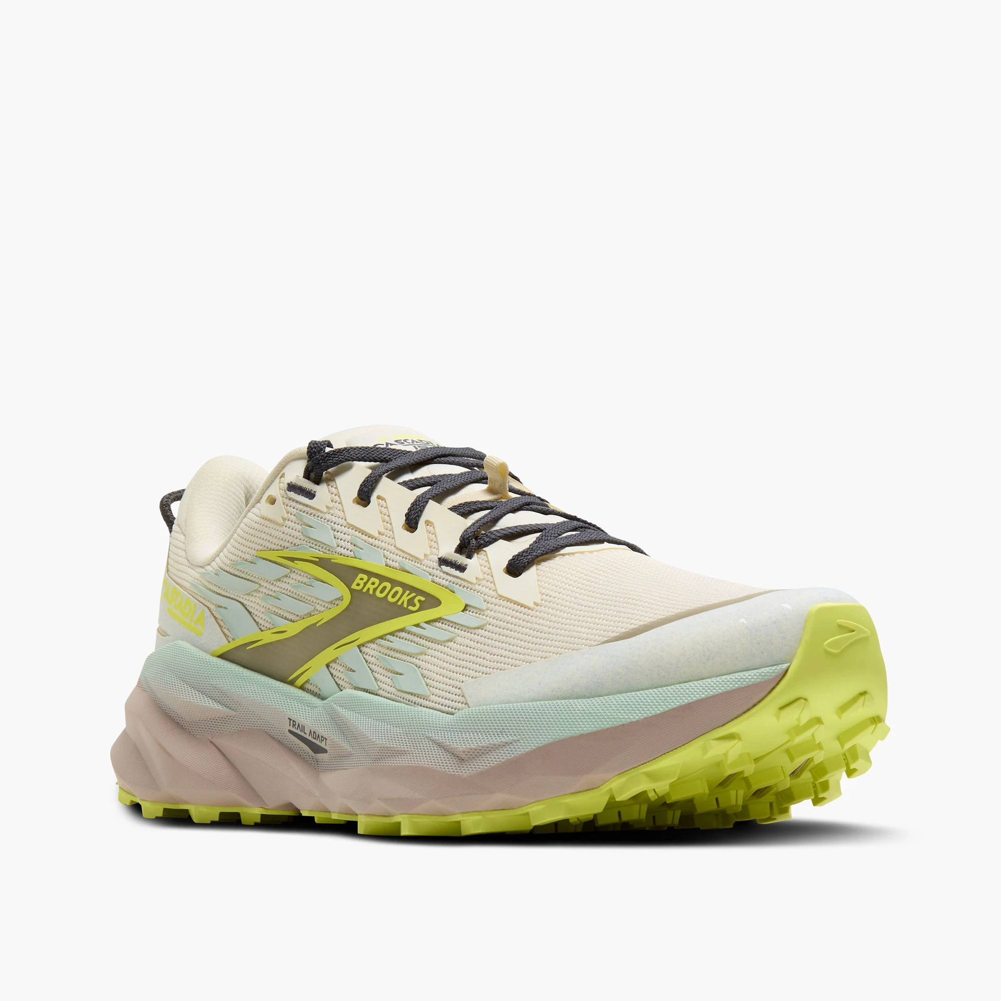 3. Pantofi trail Brooks Cascadia 19 W - gri | alergare munte