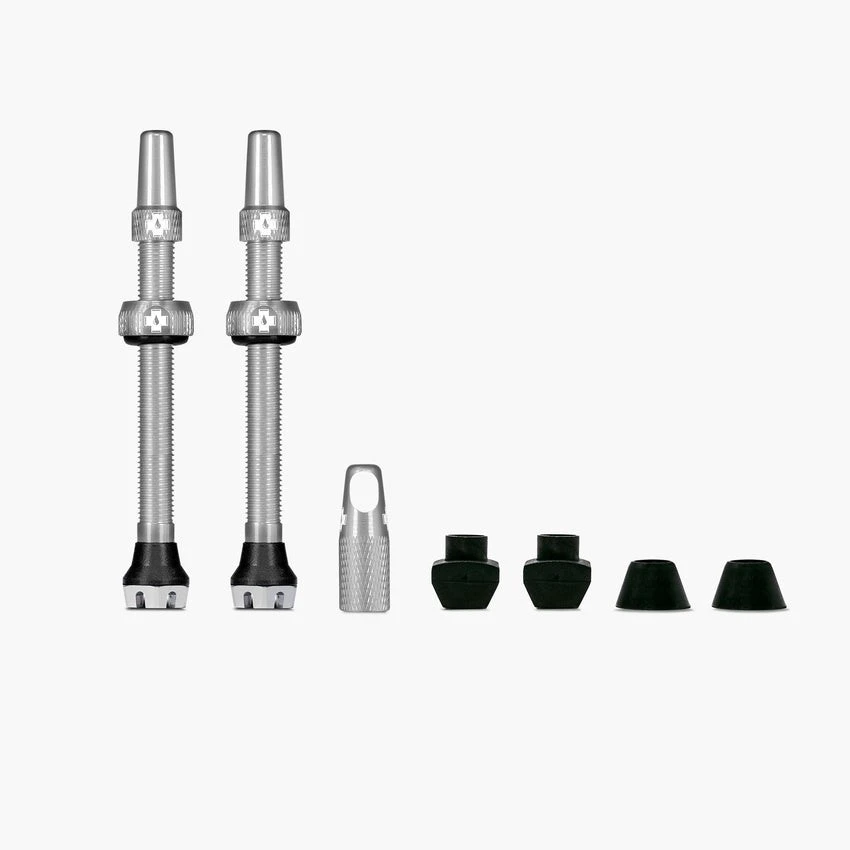 1. Valve tubeless Muc-Off Tubeless Valves V2 60mm Argintiu
